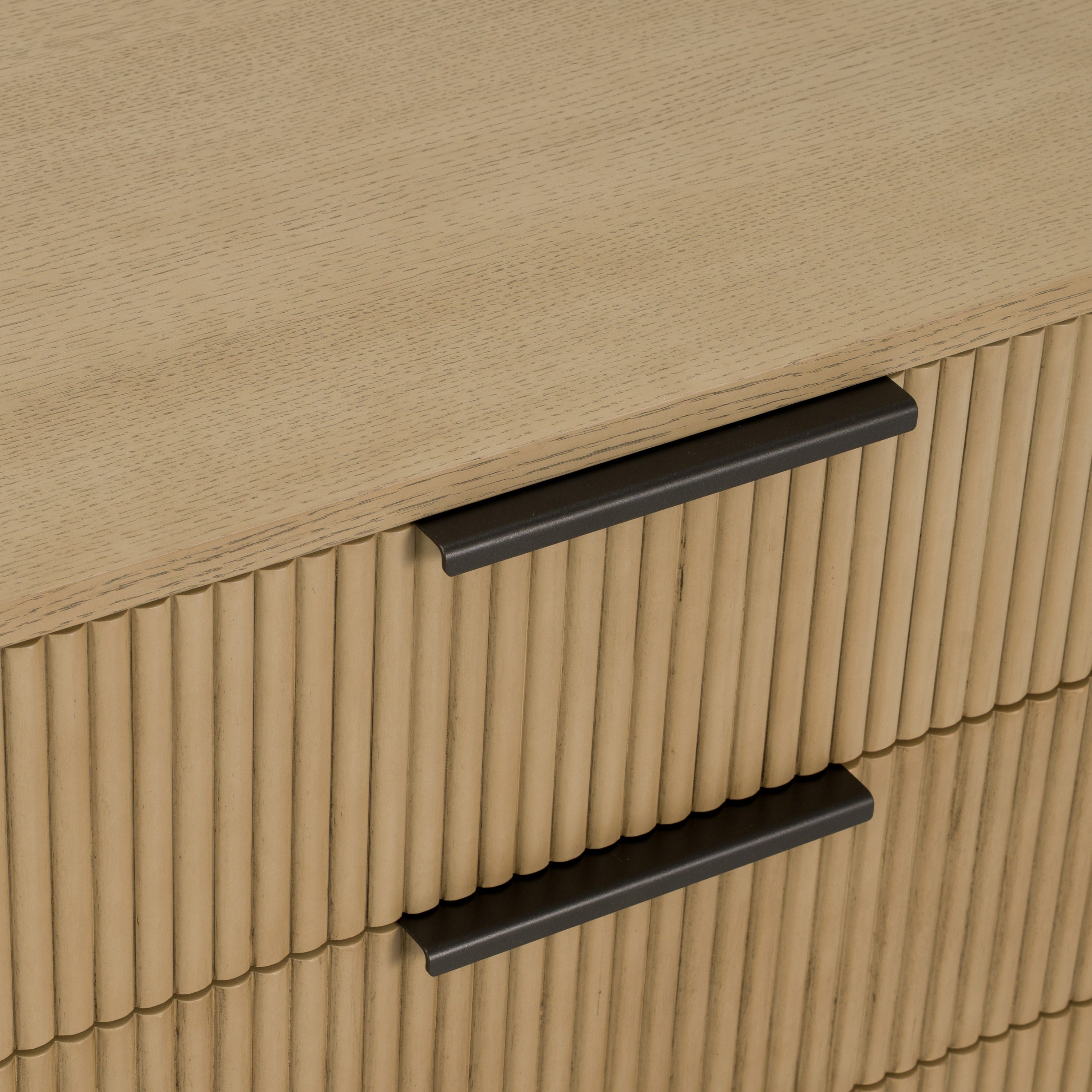 Santa Monica Modern 3 Drawer Nightstand