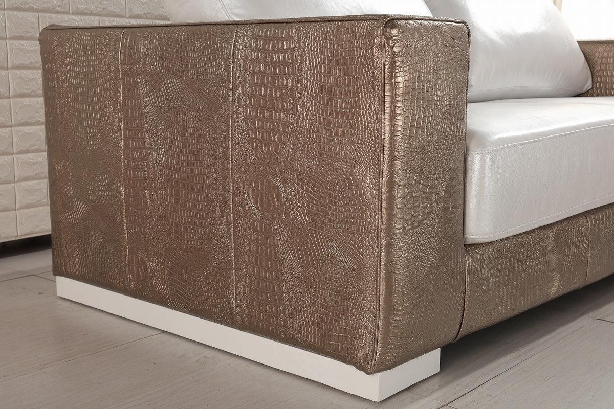Divani Casa Cordova Modern Leather Sofa Set