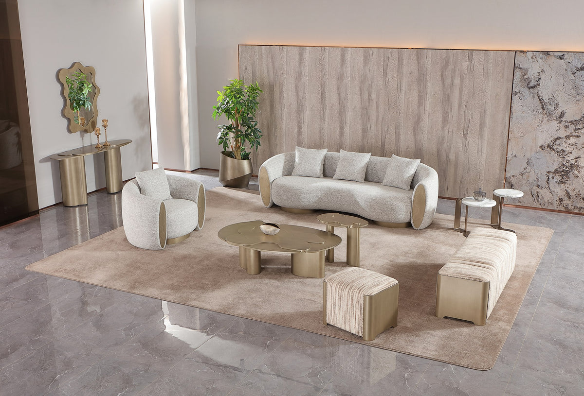Glimpse - Modern Antique Nesting Coffee Table Set
