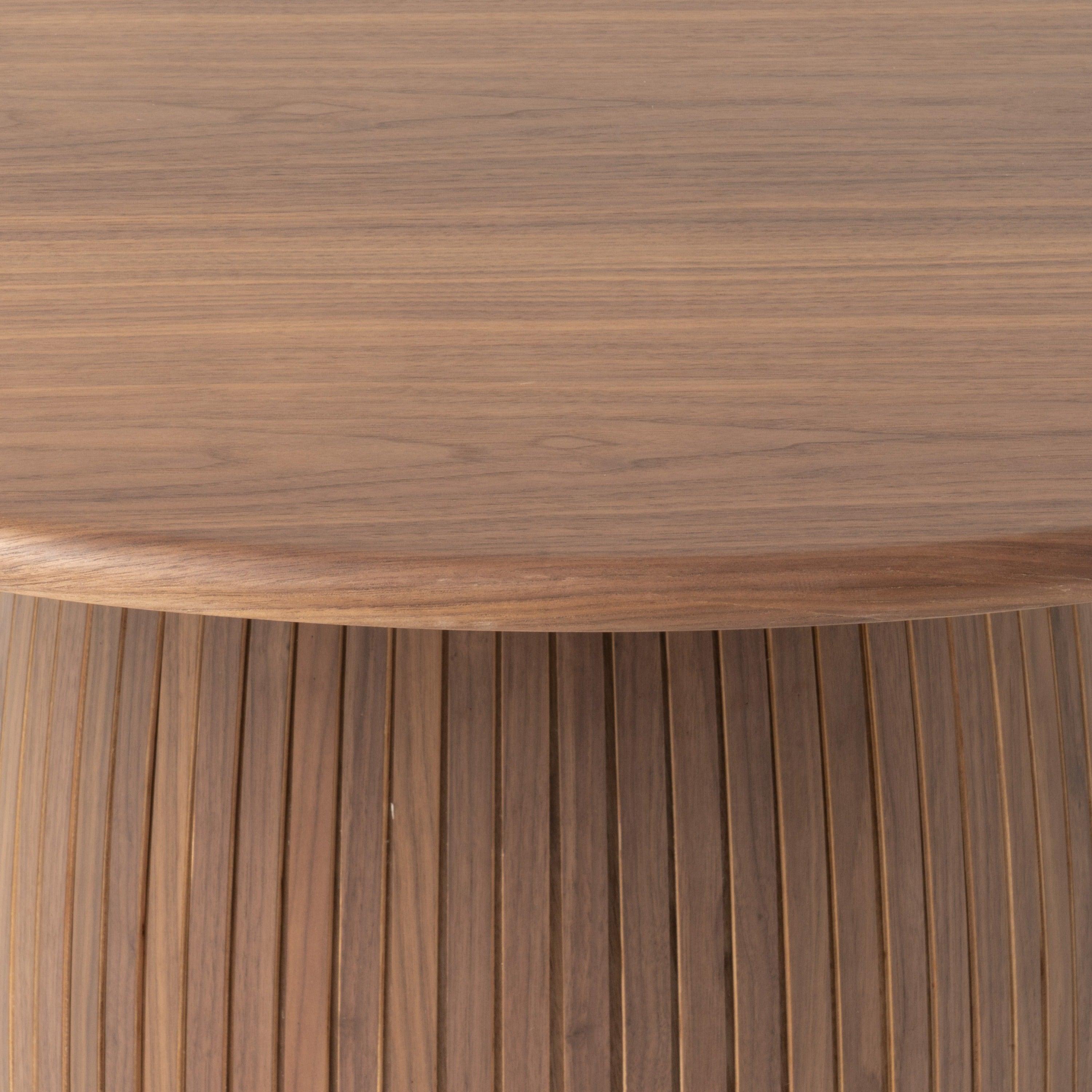 Modrest Sheridan MidCentury Modern Round Dining Table