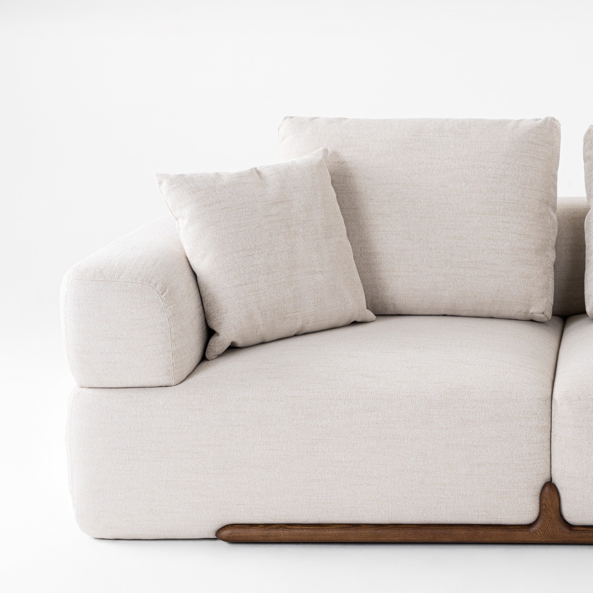Simone Modern Fabric Sectional Sofa