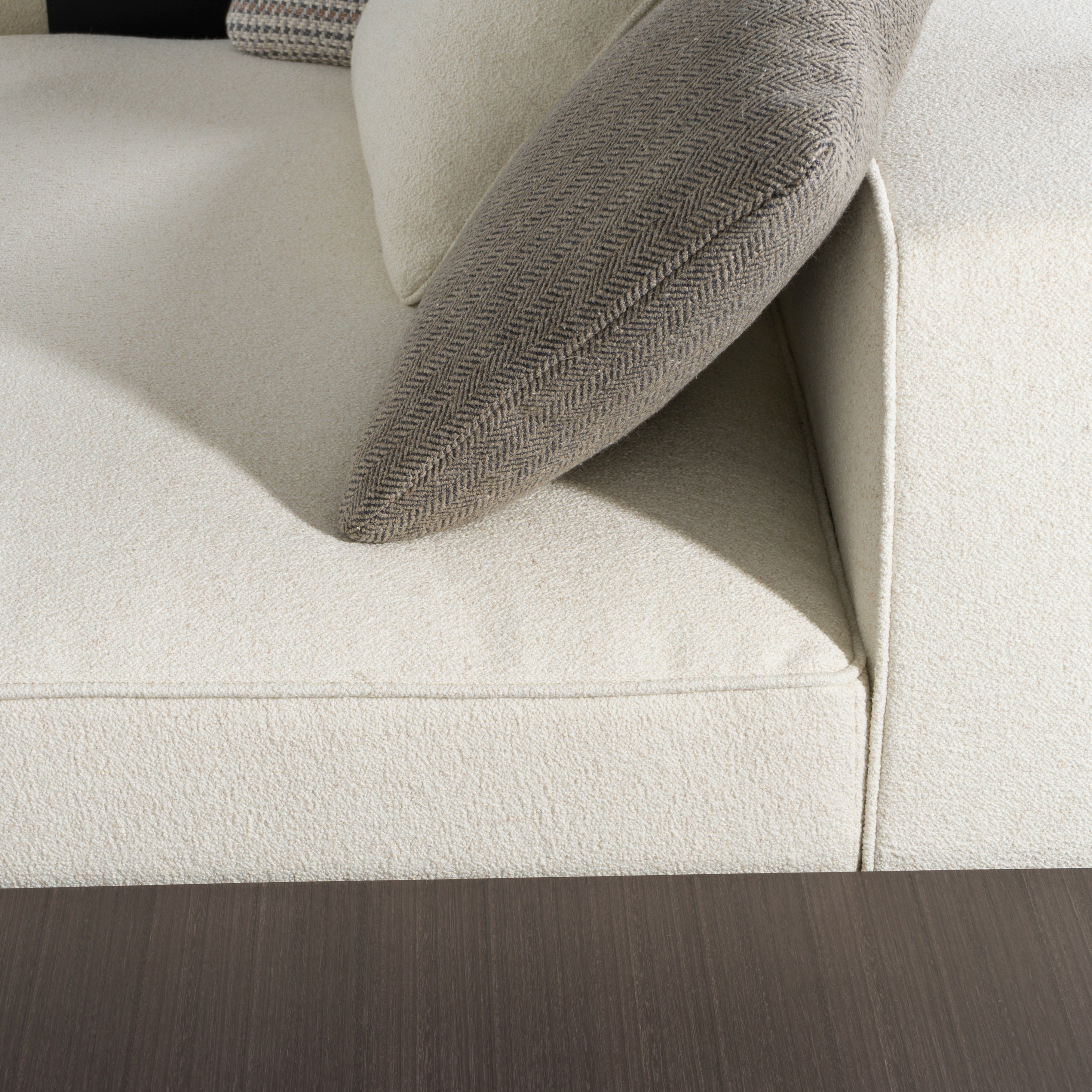 Siret Modern Fabric Modular Sectional Sofa W/ Coffee Table