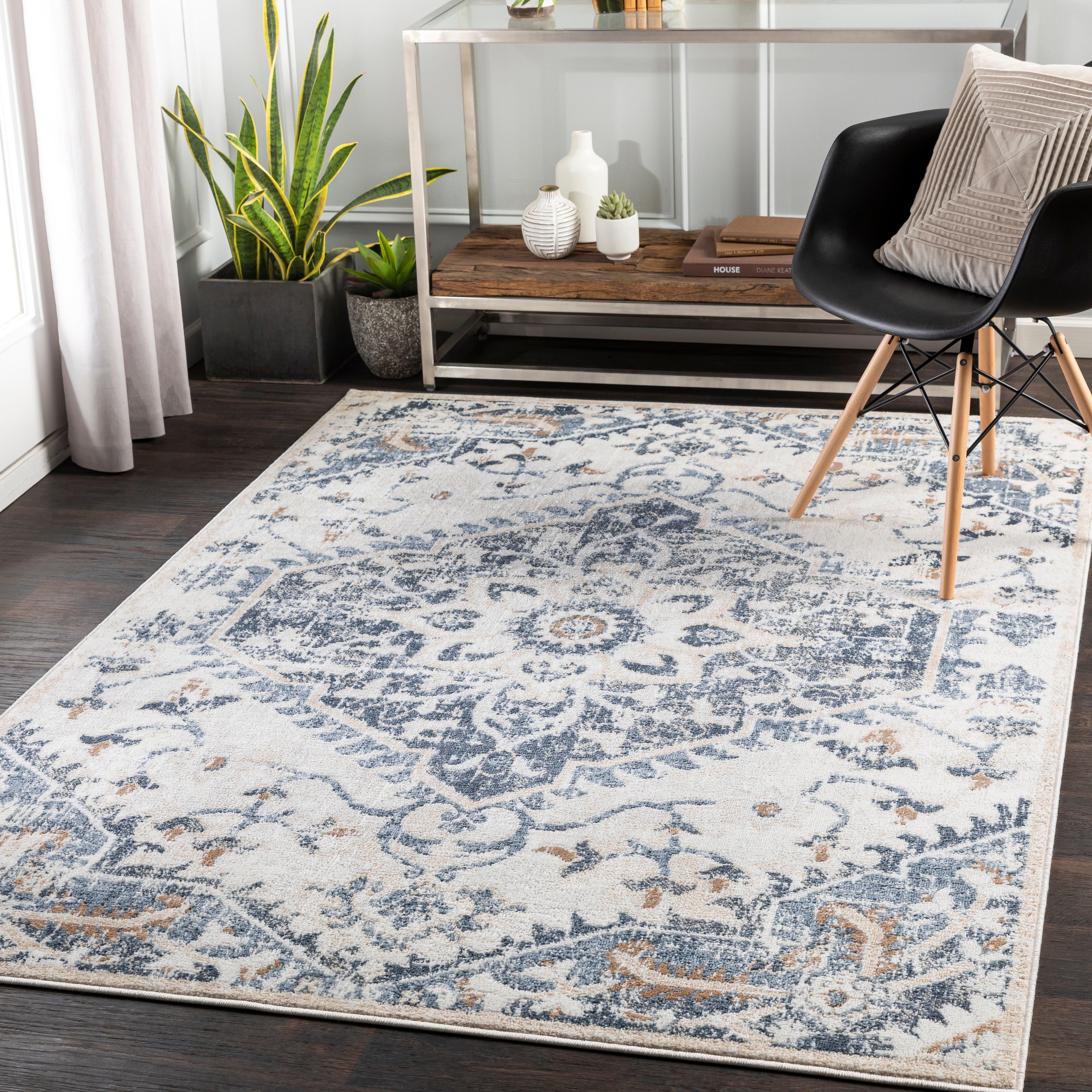 St Tropez Machine Woven Rug SRZ-2300-Area Rug-Livabliss-Wall2Wall Furnishings