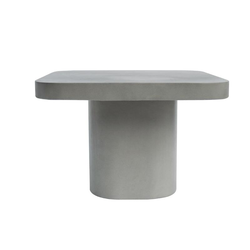 Flores Modern Concrete End Table