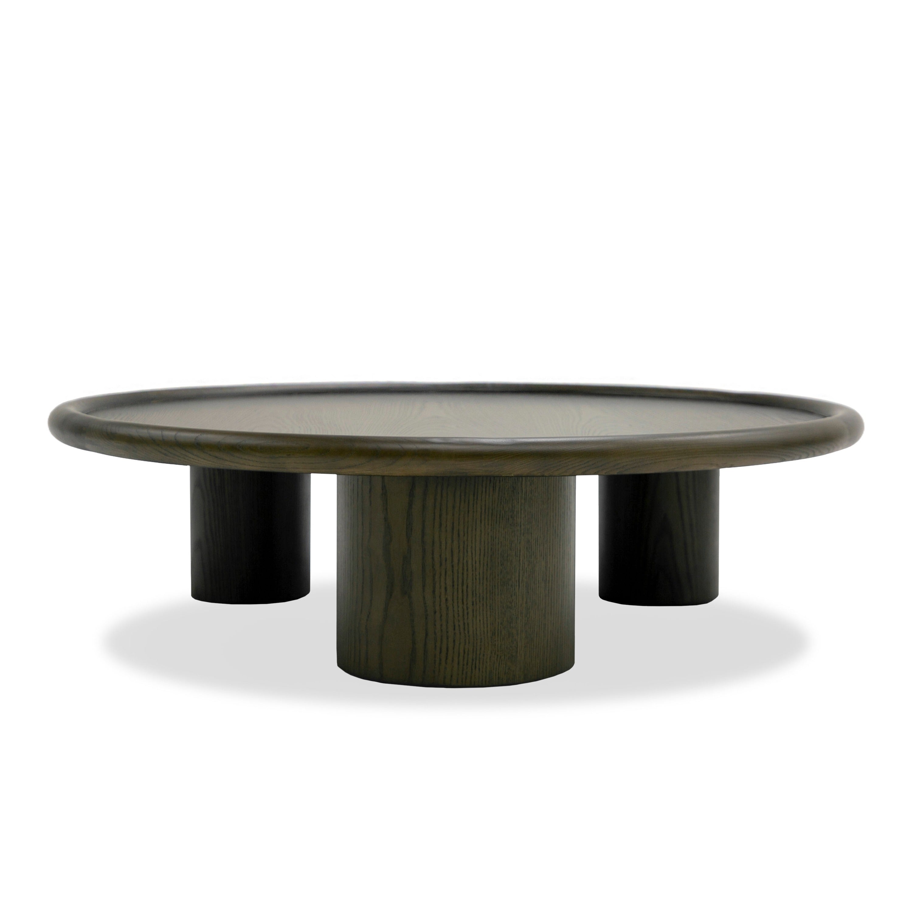 Strauss Contemporary Ash Round Nesting Table Set