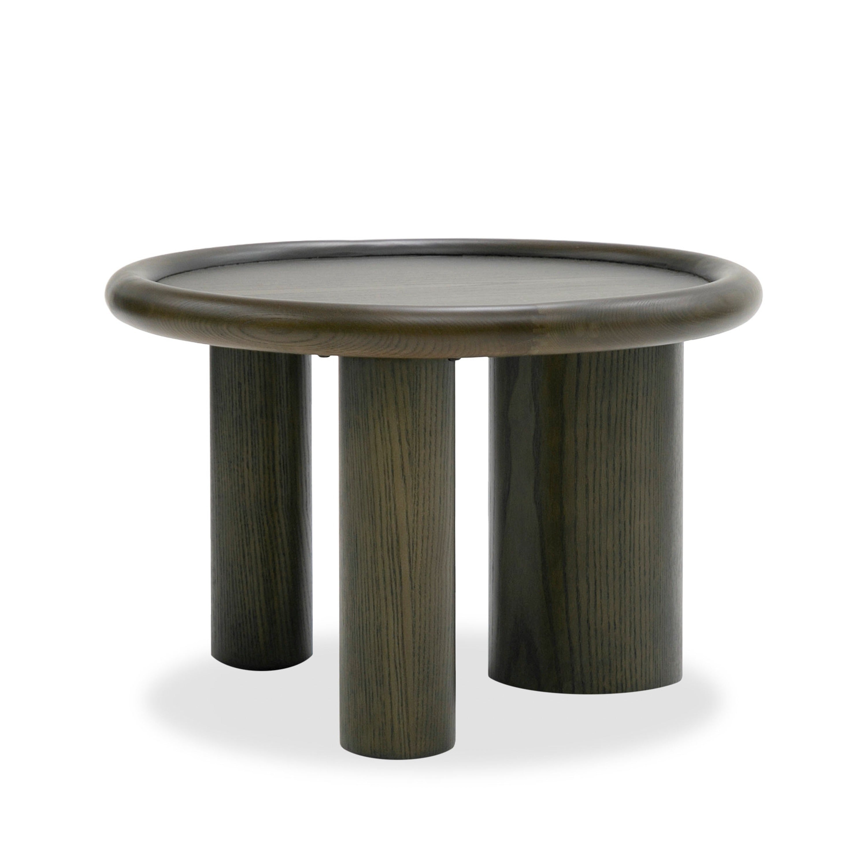 Strauss Contemporary Ash Round Nesting Table Set