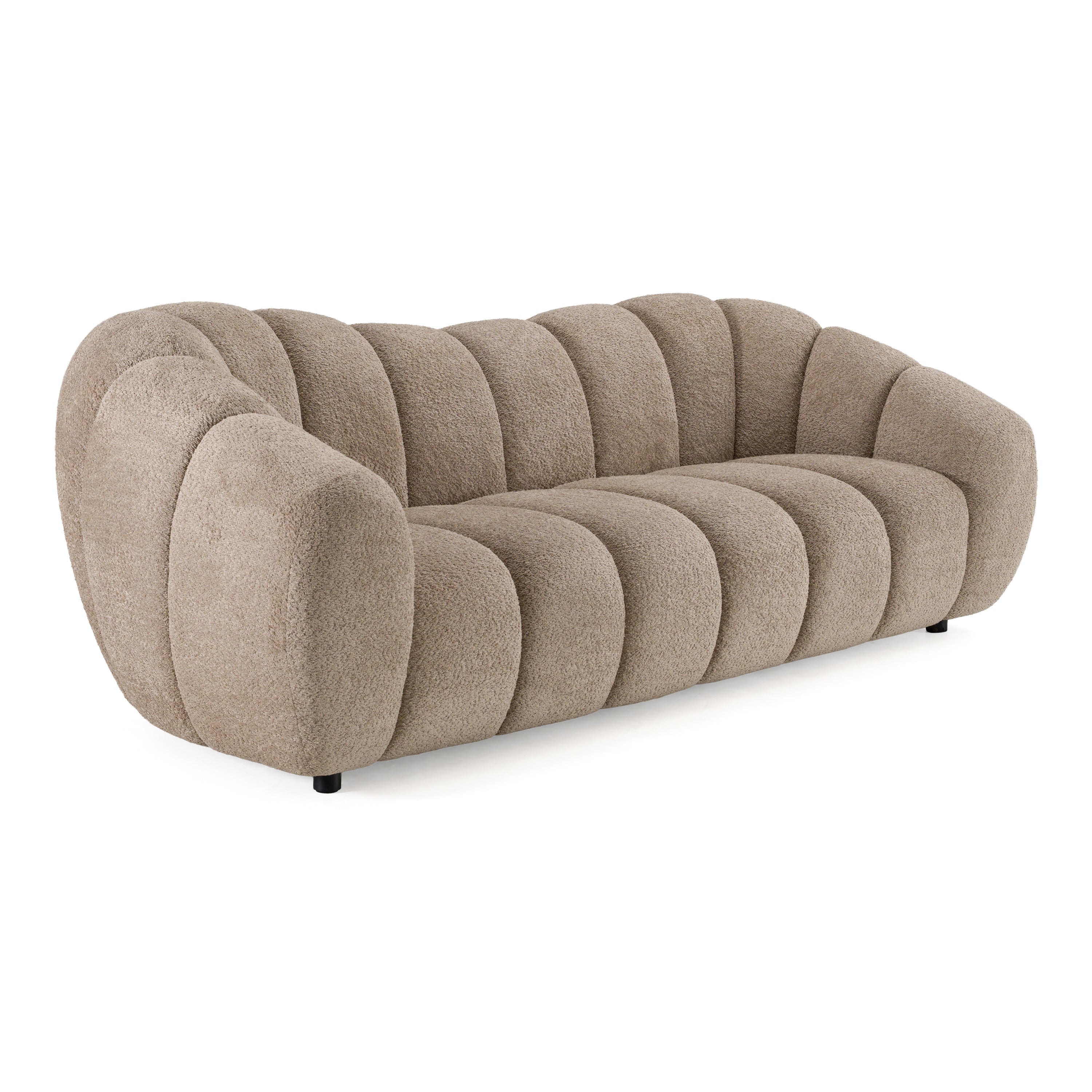 Suki Modern Fabric Sofa