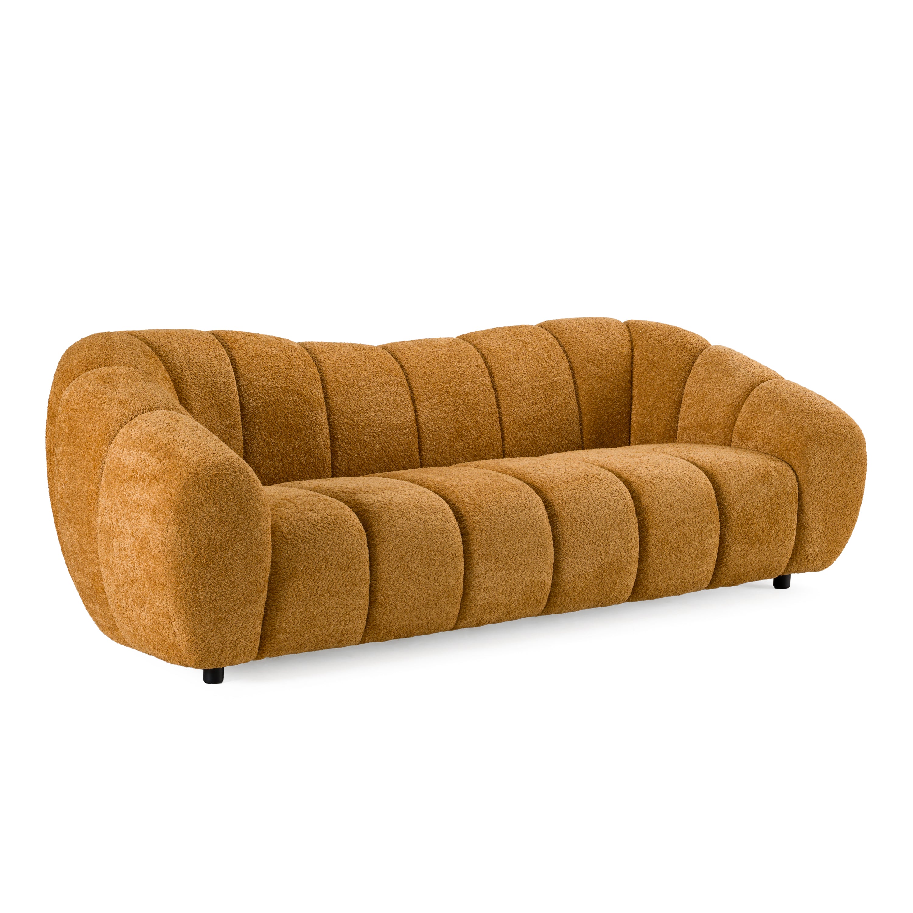 Suki Modern Fabric Sofa