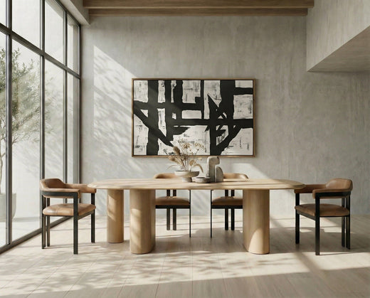 Summit - Modern 118" Ash Dining Table