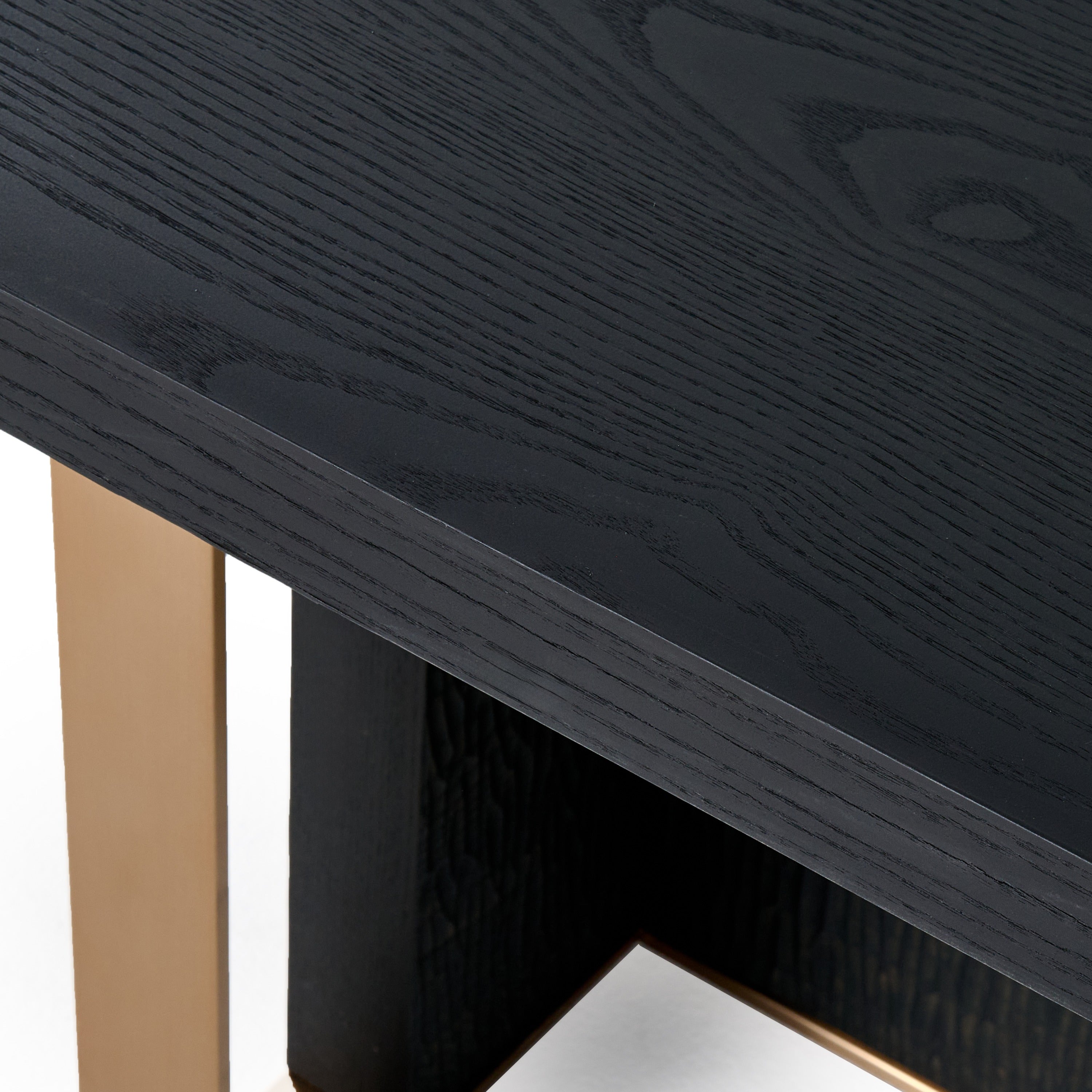 Modrest Tasha Modern Ash Brushed Rectangular Dining Table
