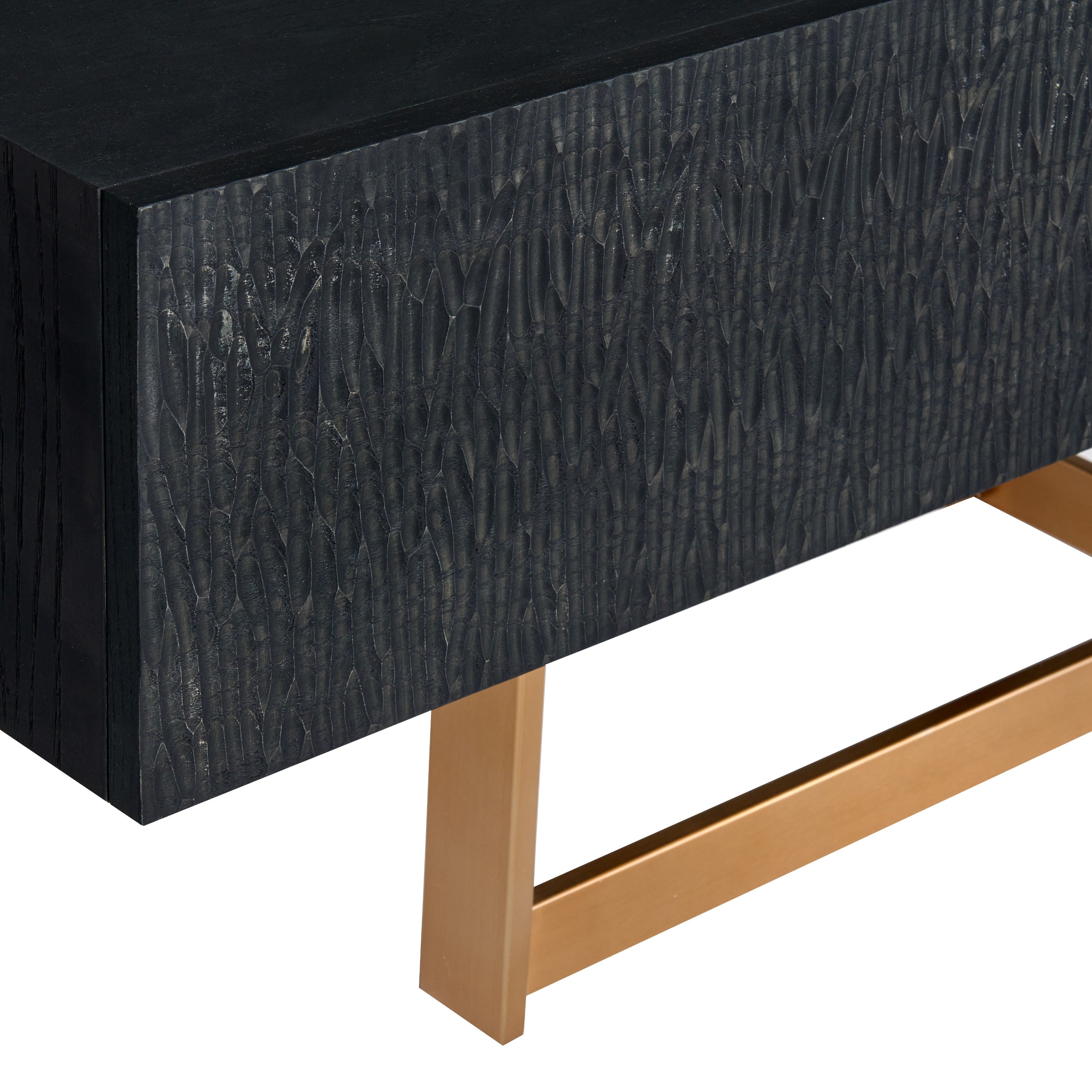 Tasha Modern Ash and Brushed TV Stand