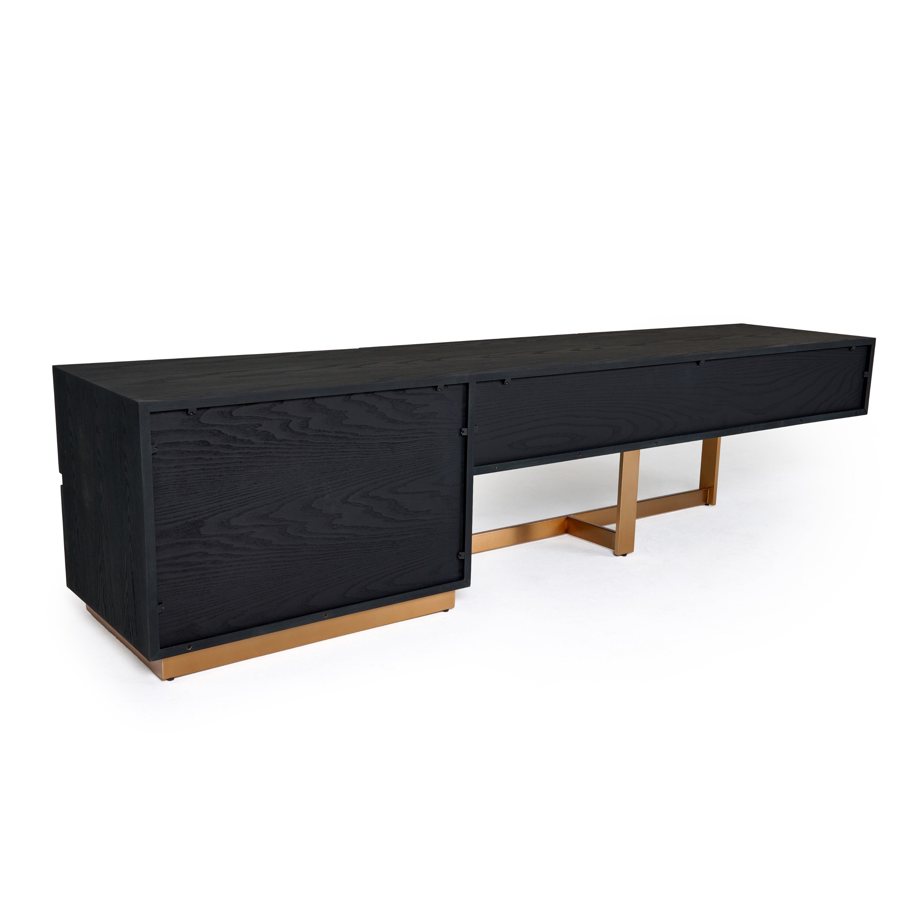 Tasha Modern Ash and Brushed TV Stand