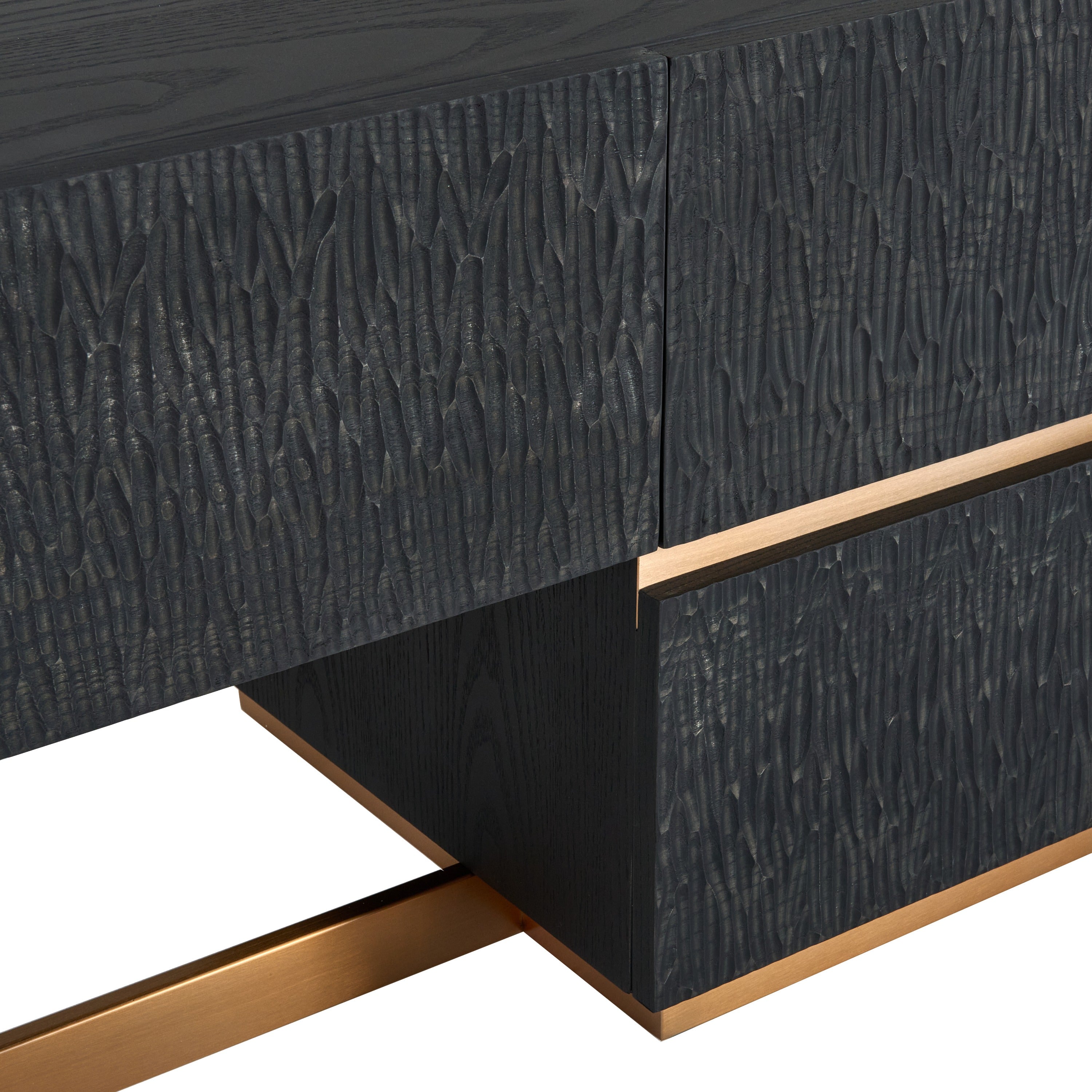 Tasha Modern Ash and Brushed TV Stand