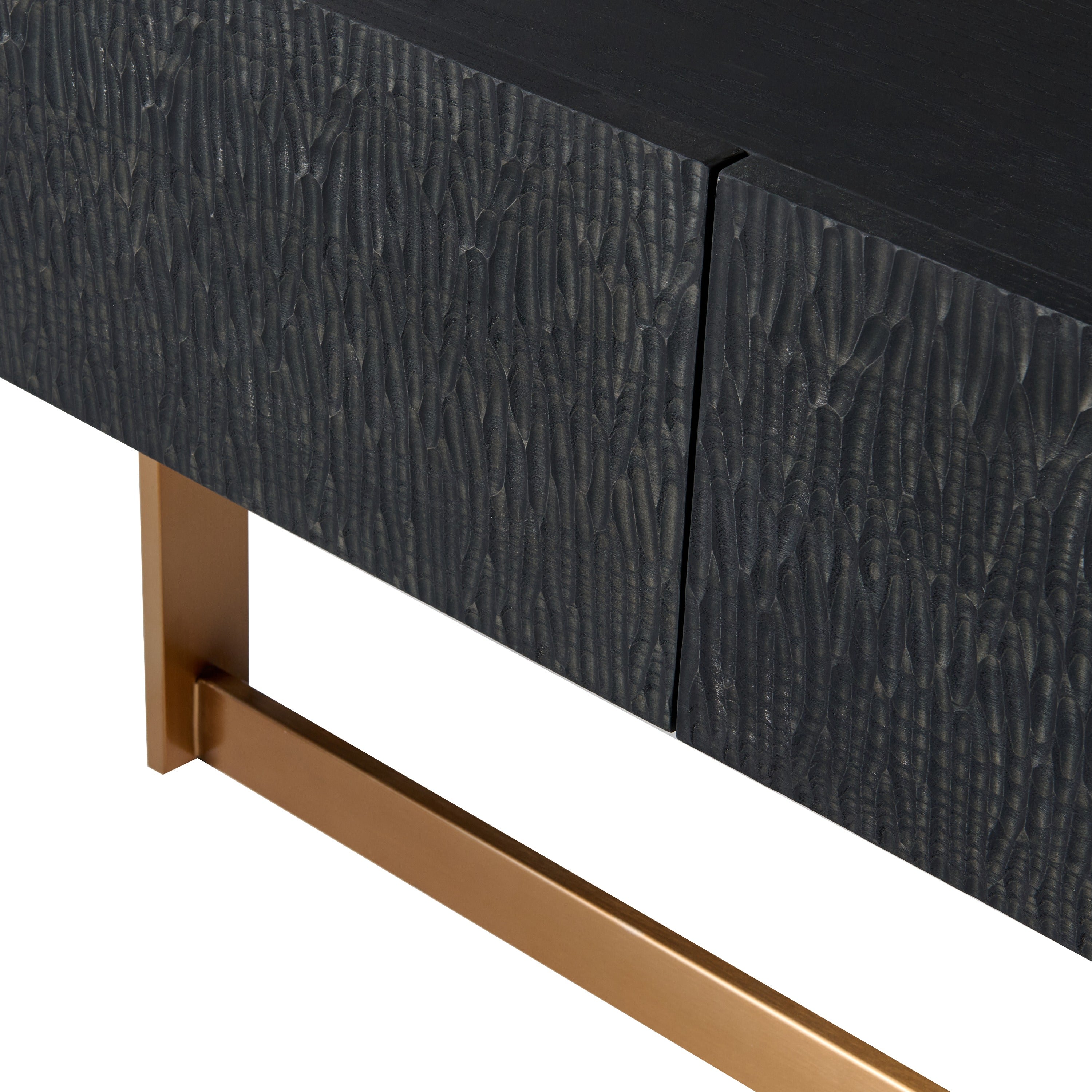 Tasha Modern Ash and Brushed TV Stand
