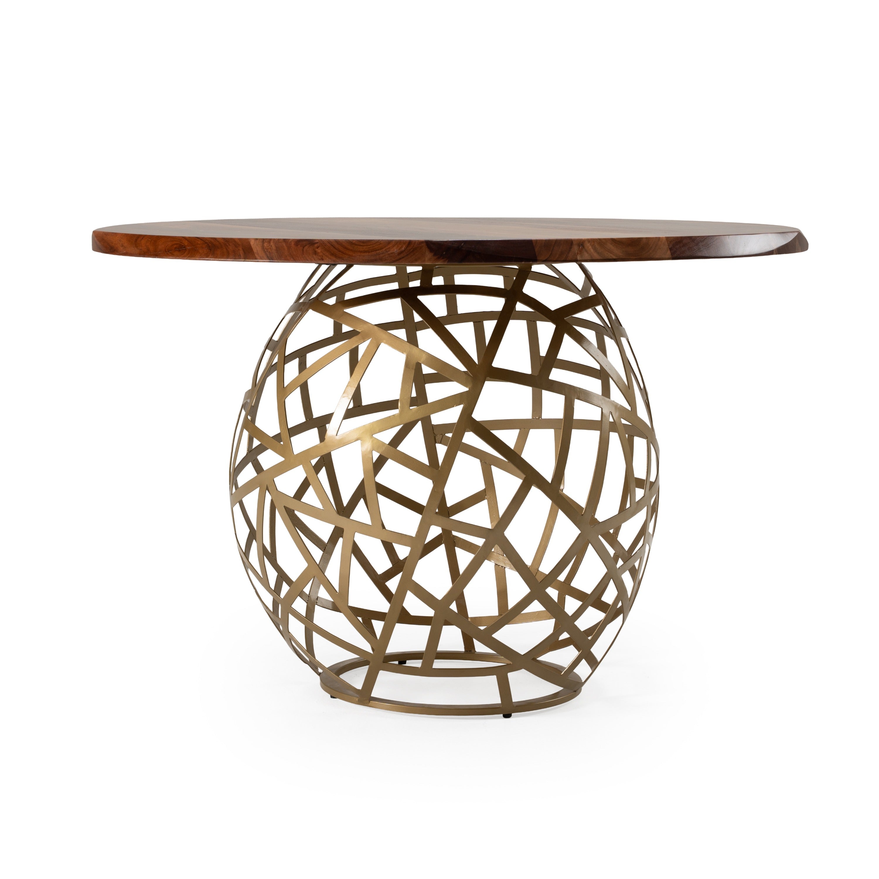 Taylor Round 47" Live Edge Dining Table