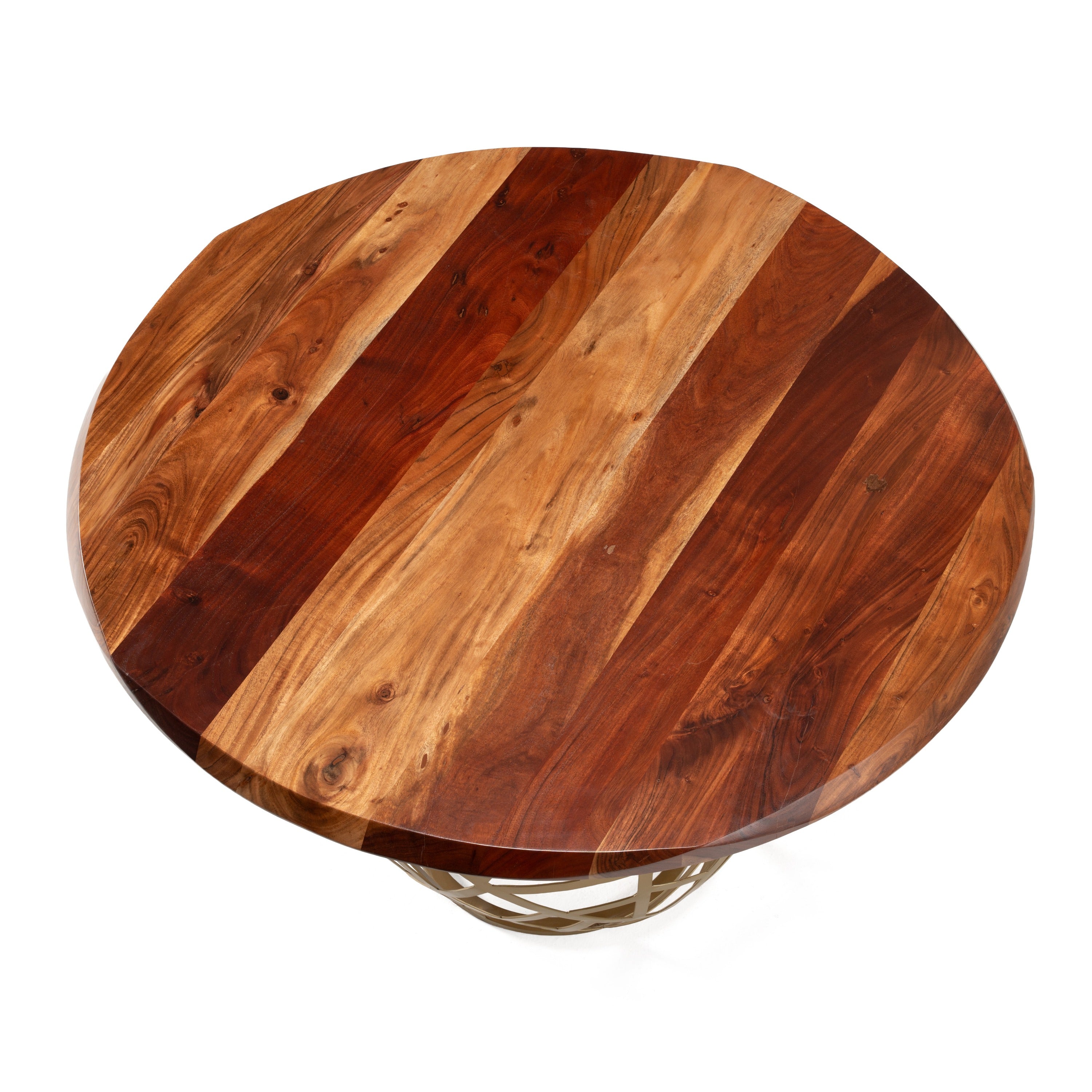 Taylor Round 47" Live Edge Dining Table