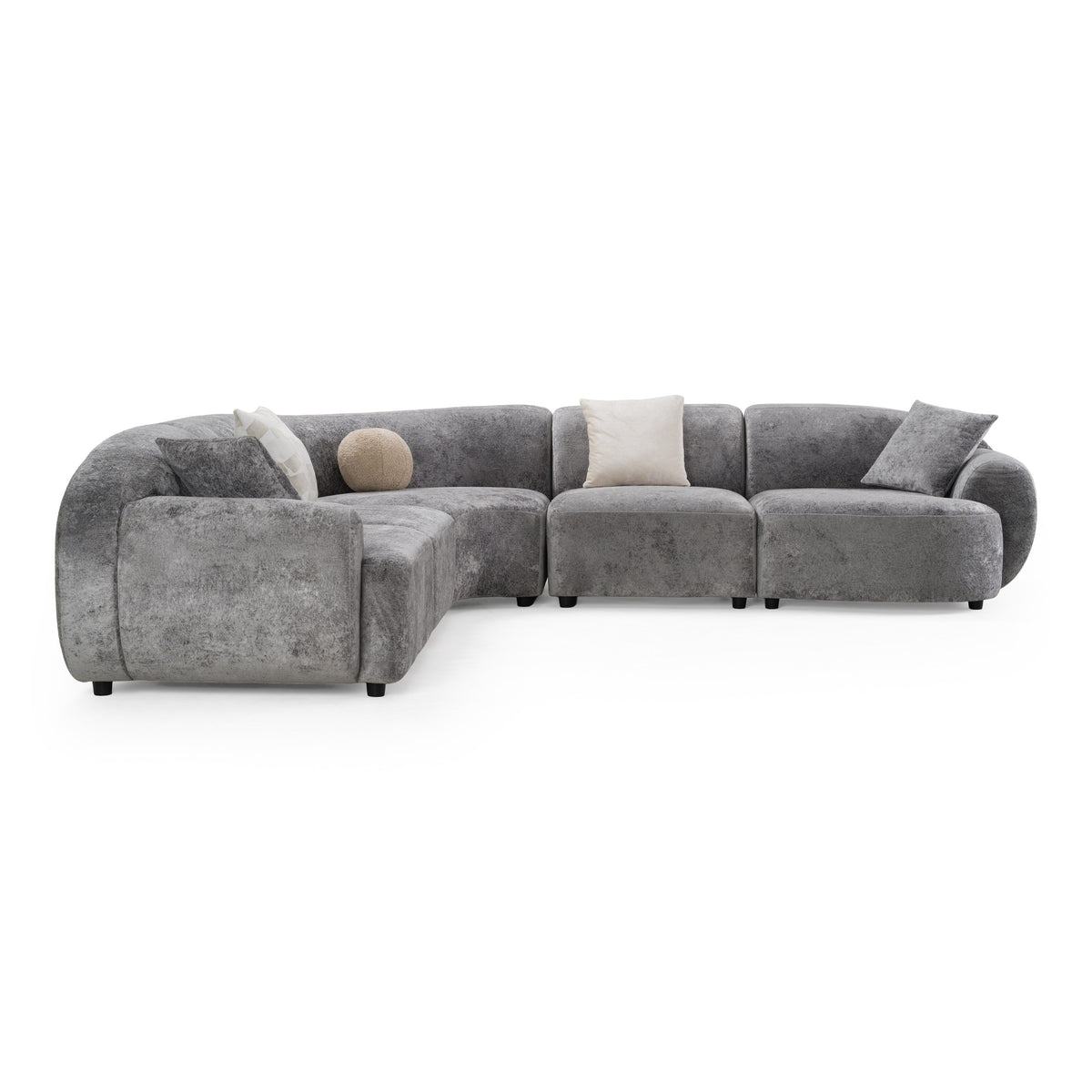 Terra - Modern Fabric Sectional Sofa