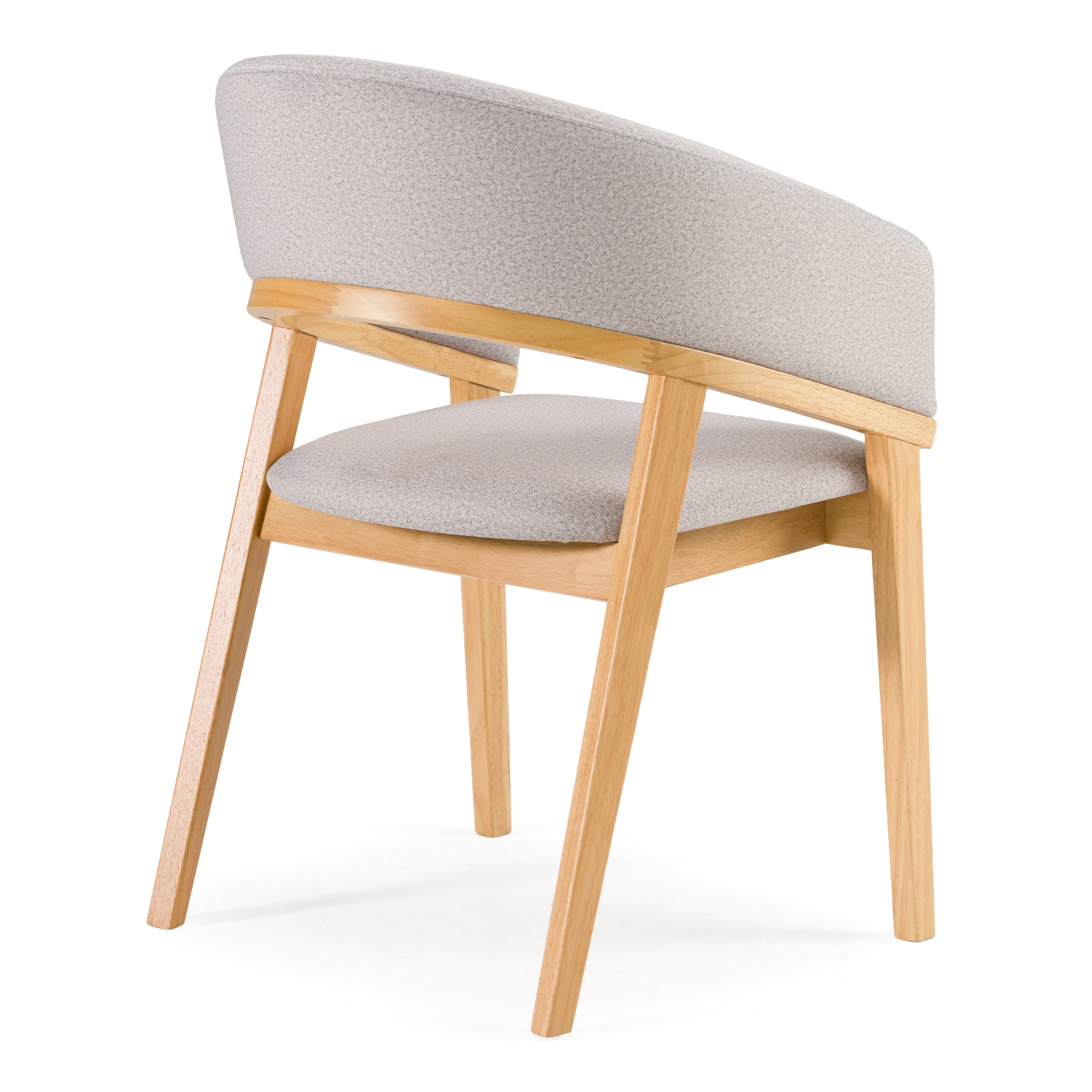 Truman MidCentury Modern Natural Dining Chair