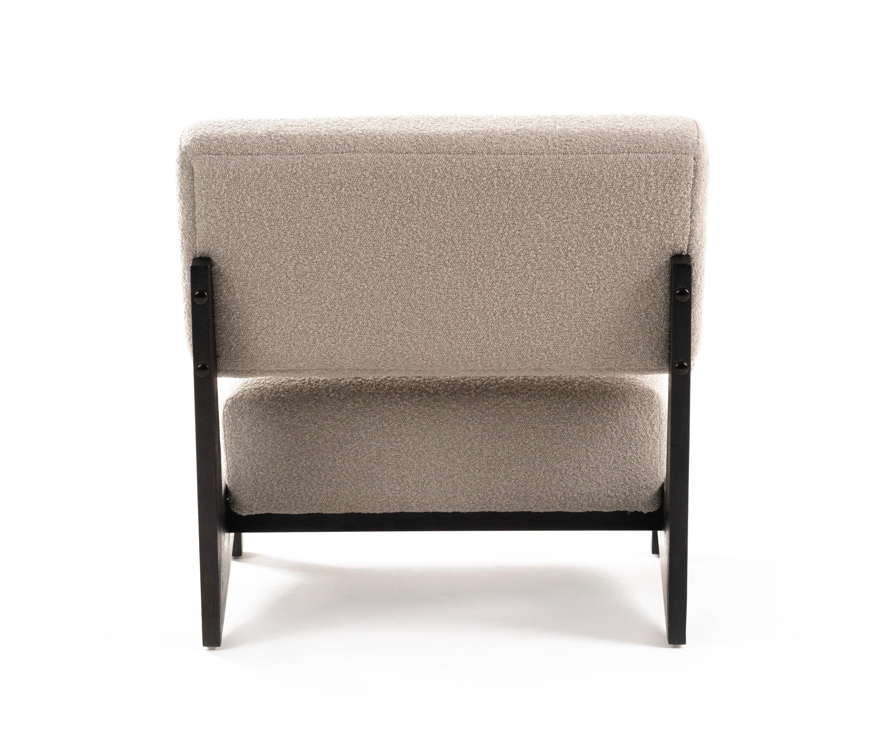 Modrest Tucker MidCentury Modern Fabric Accent Chair