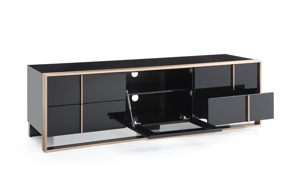Nova Domus Cartier Modern Rosegold TV Stand