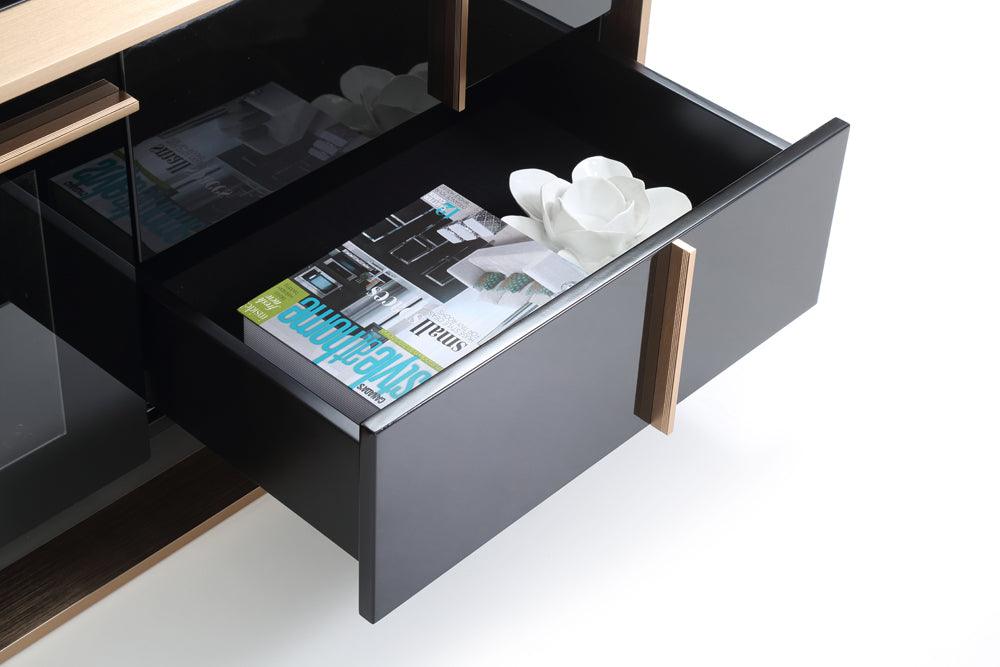 Nova Domus Cartier Modern Rosegold TV Stand