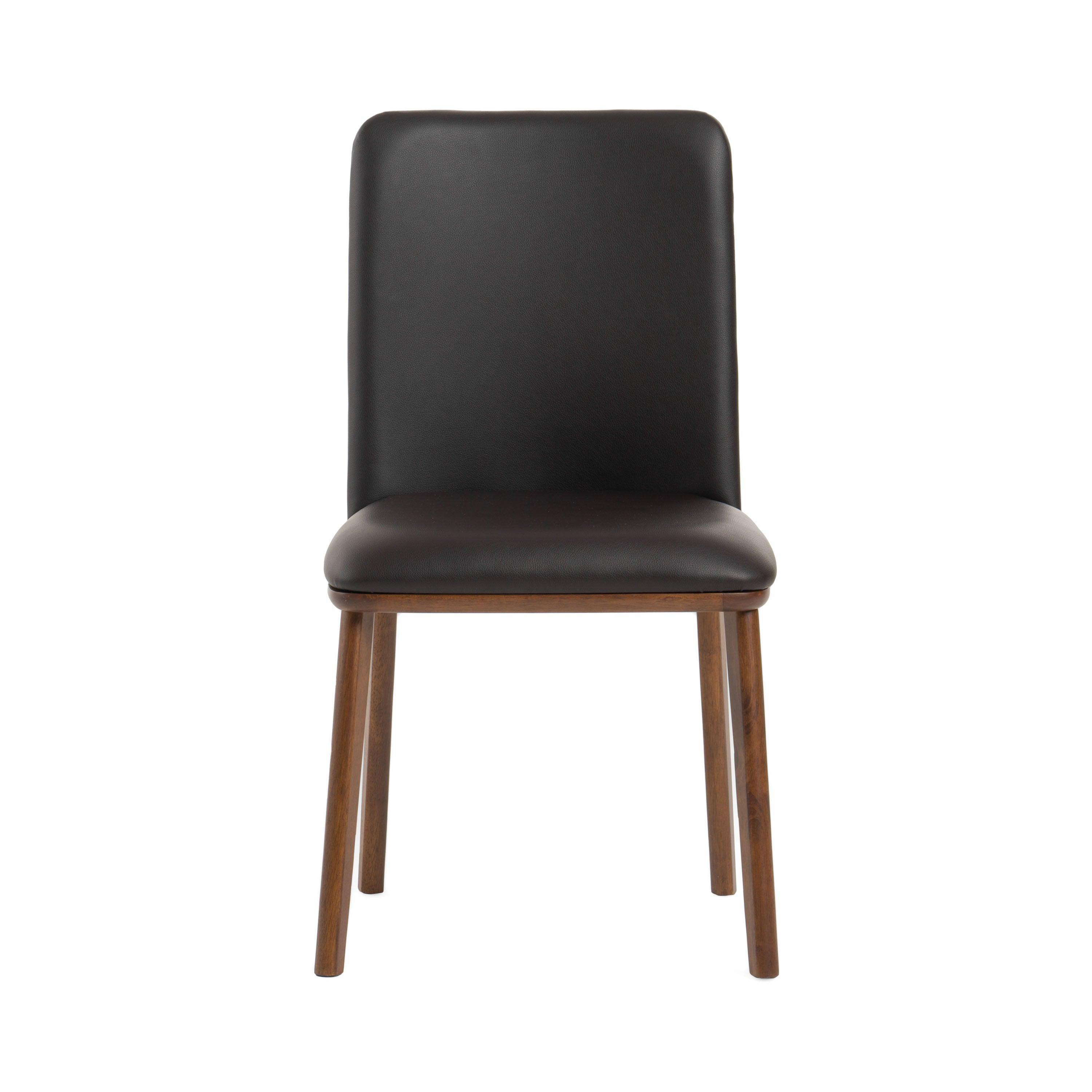 Modrest Utah Modern and EcoLeather Dining Chair Set of 2