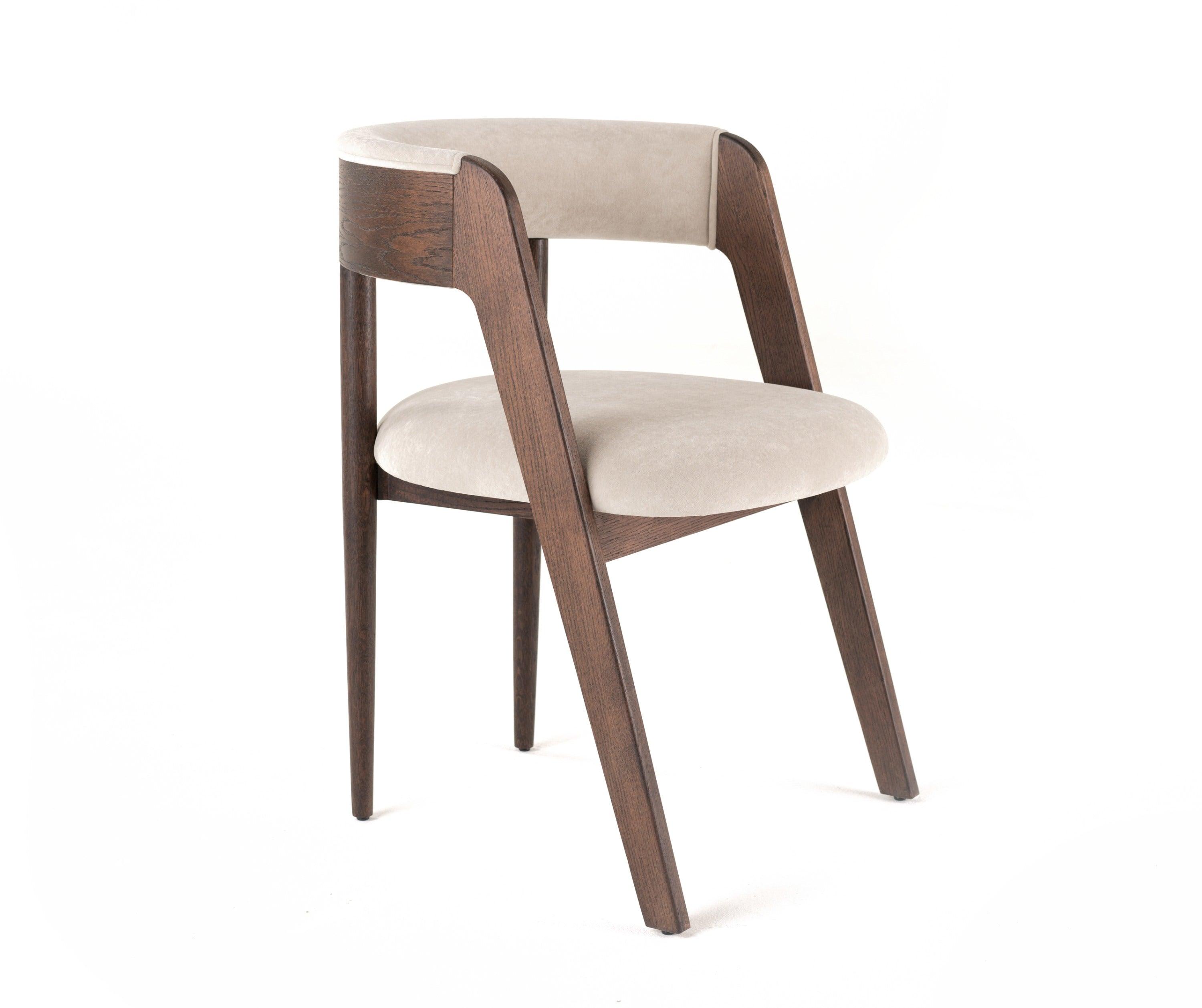 Modrest Vegas Modern Velvet Dining Chair (Set of 2)