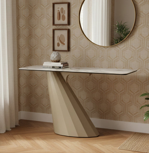 Vela - Modern Ceramic Console Table