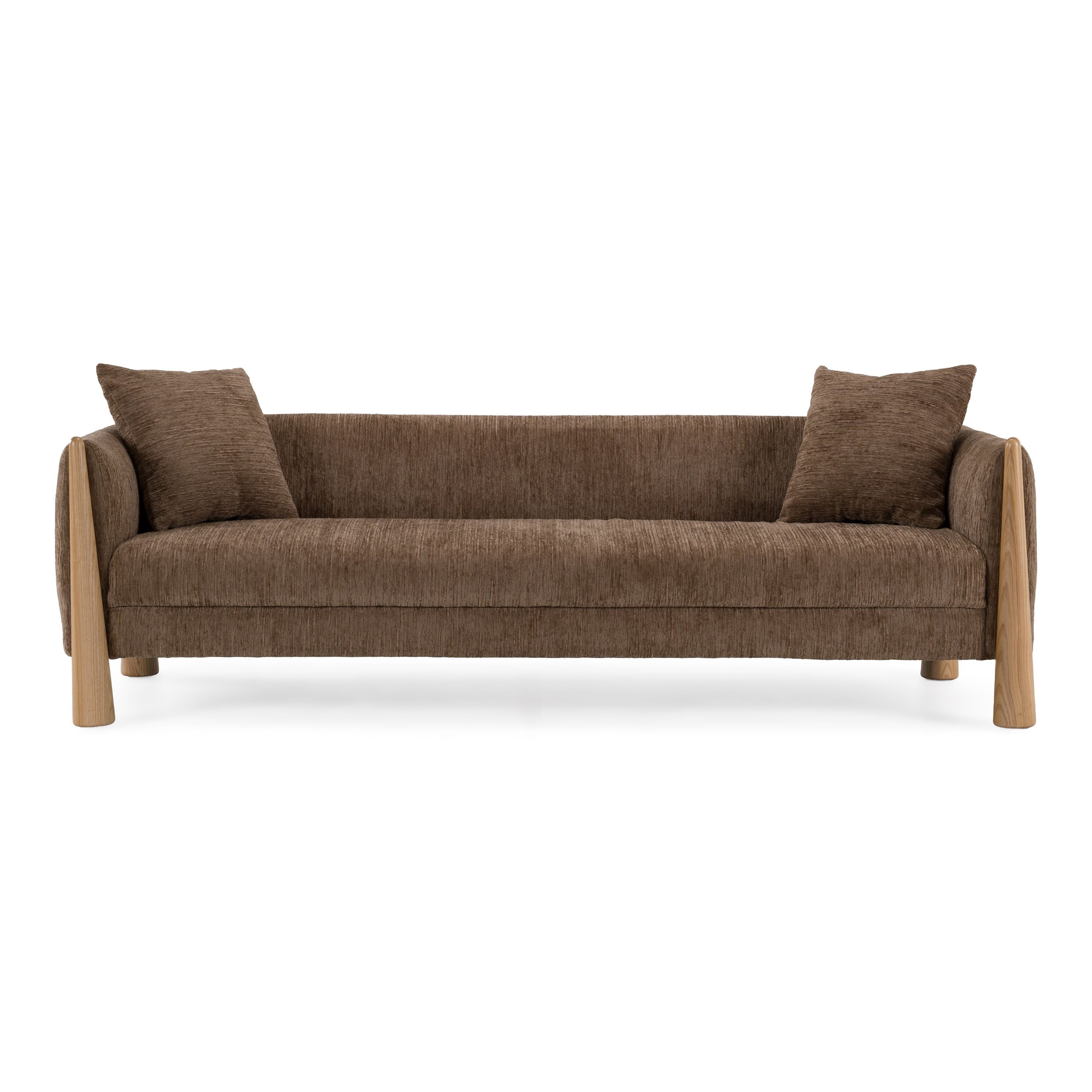 Voight - Contemporary Fabric Sofa
