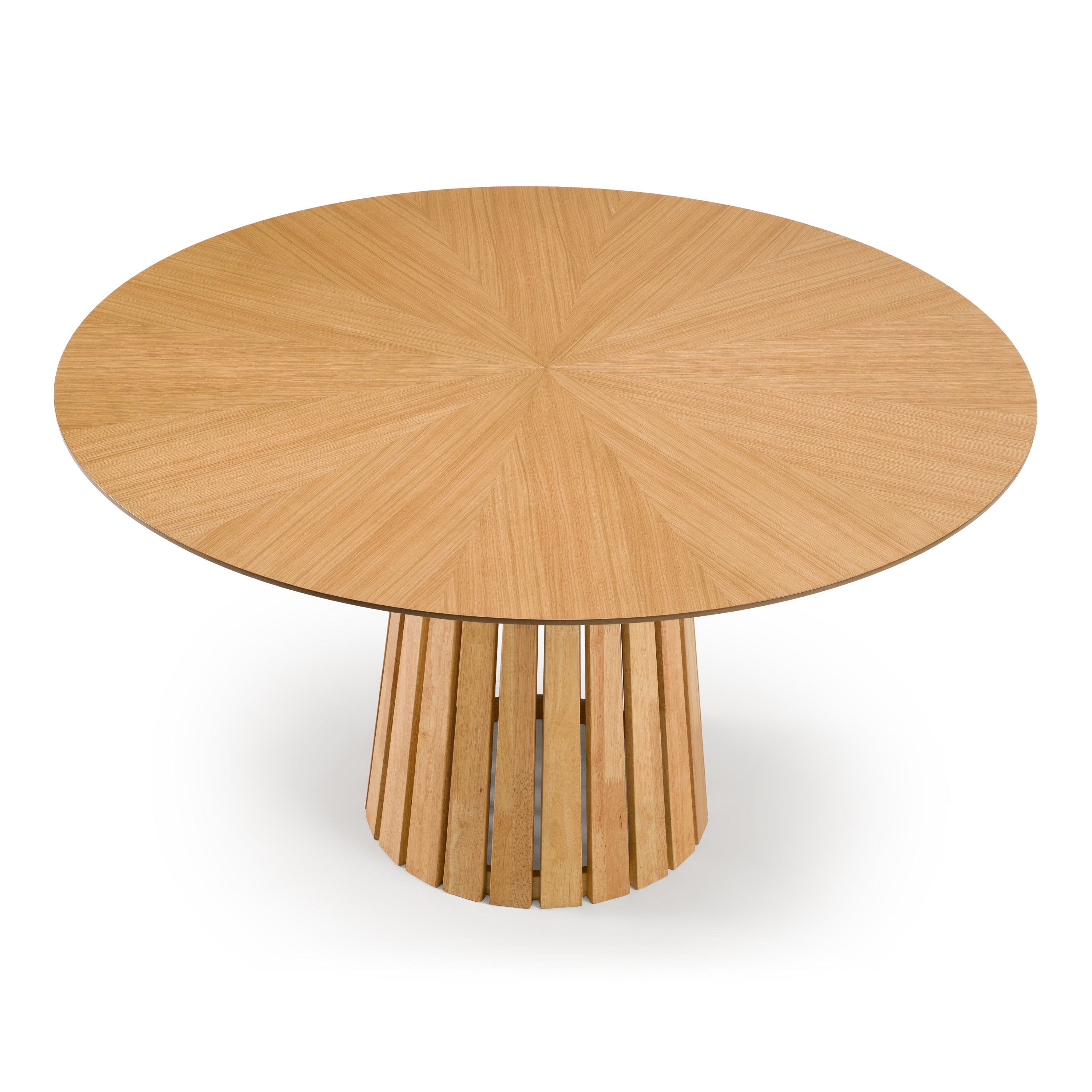 Weiss Mid-Century Modern Round Dining Table