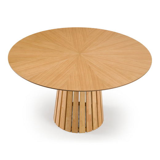 Weiss Mid-Century Modern Round Dining Table