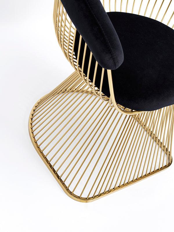 Modrest Chandler Velvet Dining Chair