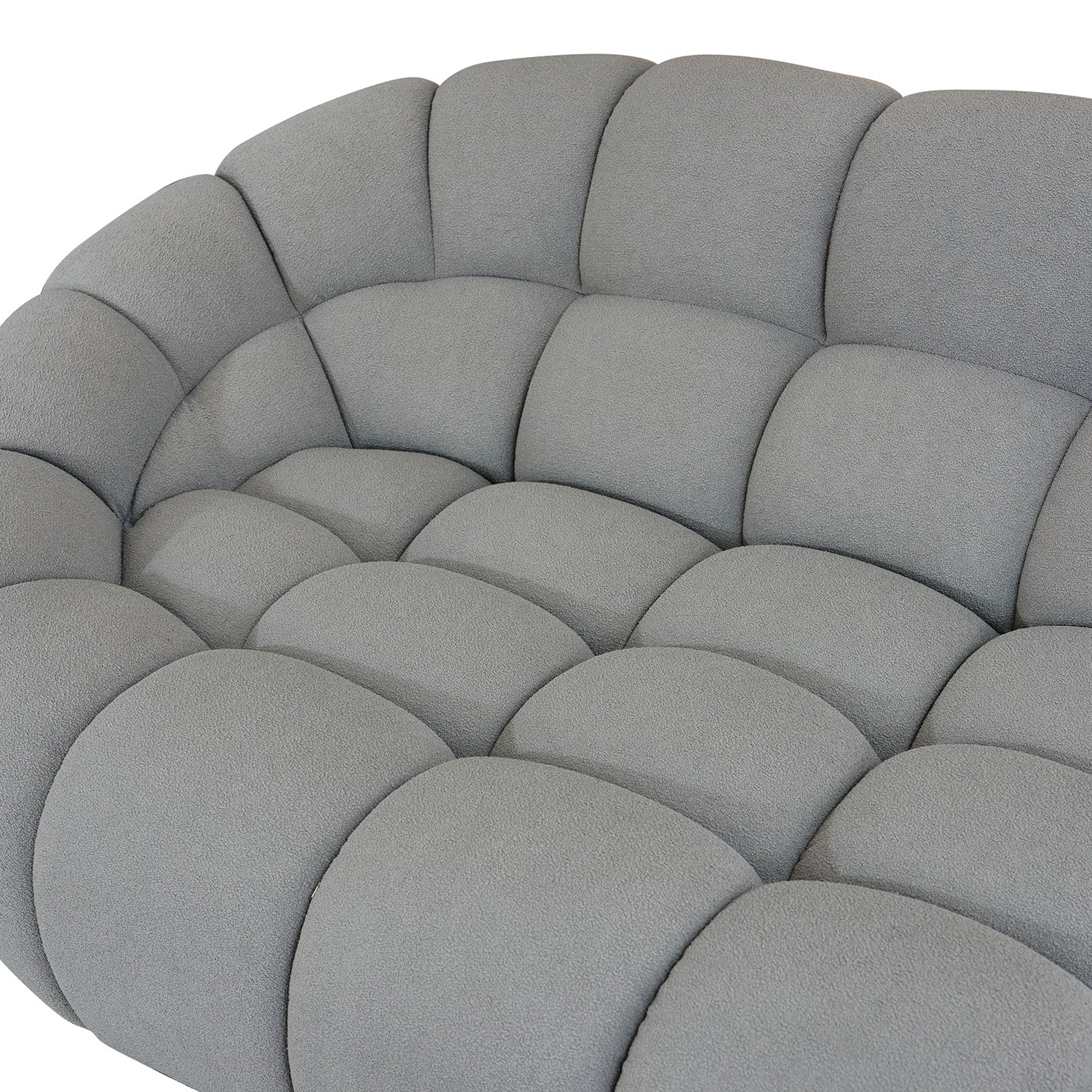 Yolonda Modern Curved Sectional Sofa