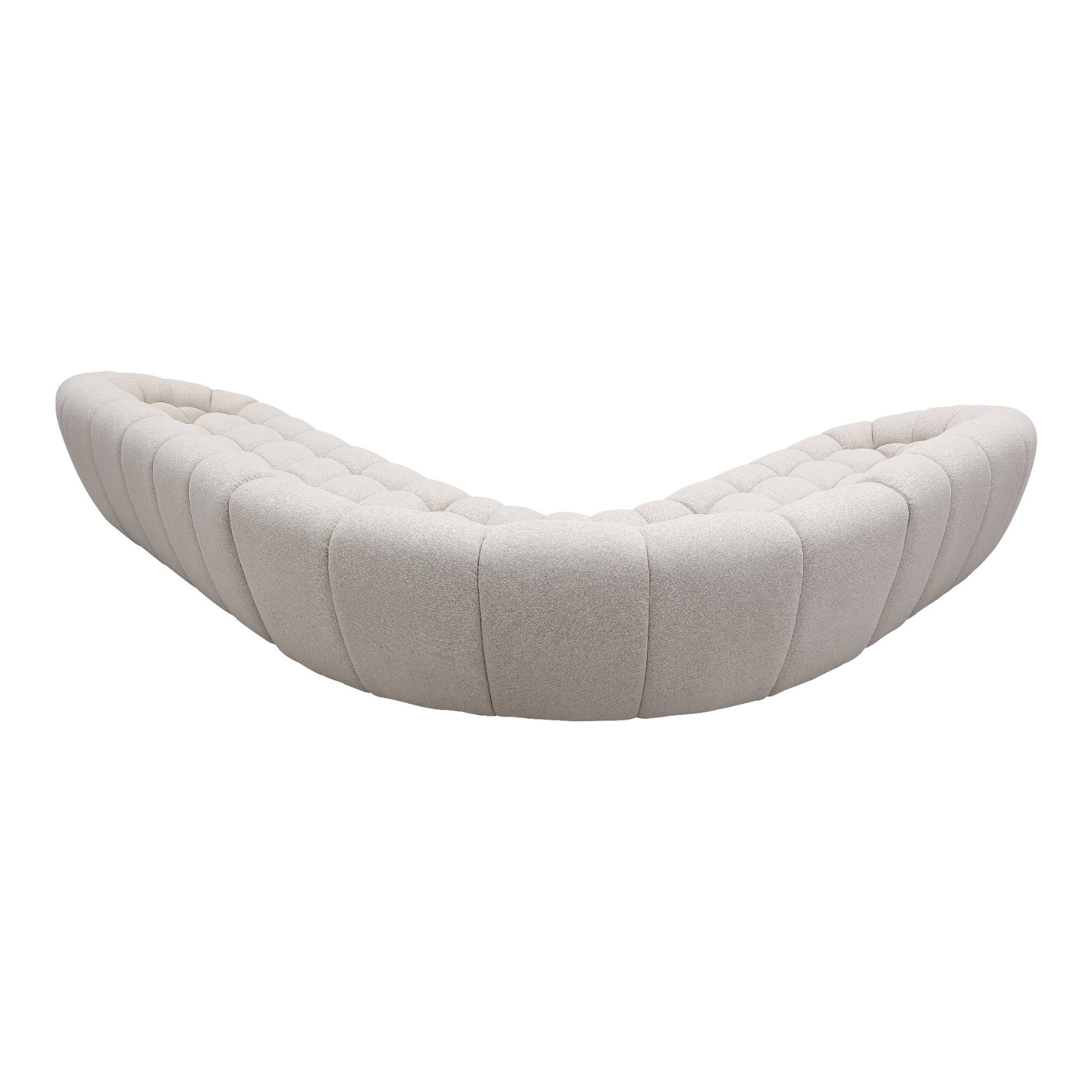 Yolonda Modern Curved Sectional Sofa