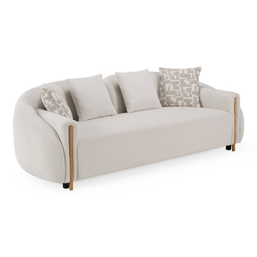 Yorba - Modern Fabric Loveseat