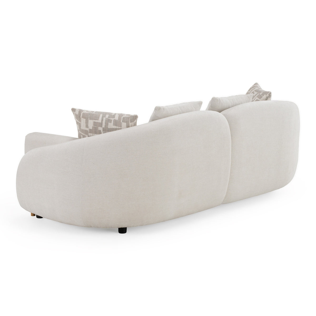 Yorba - Modern Fabric Loveseat