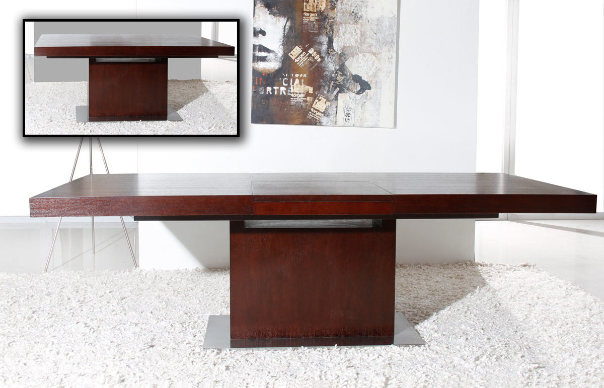 Zenith Modern Extendable Dining Table