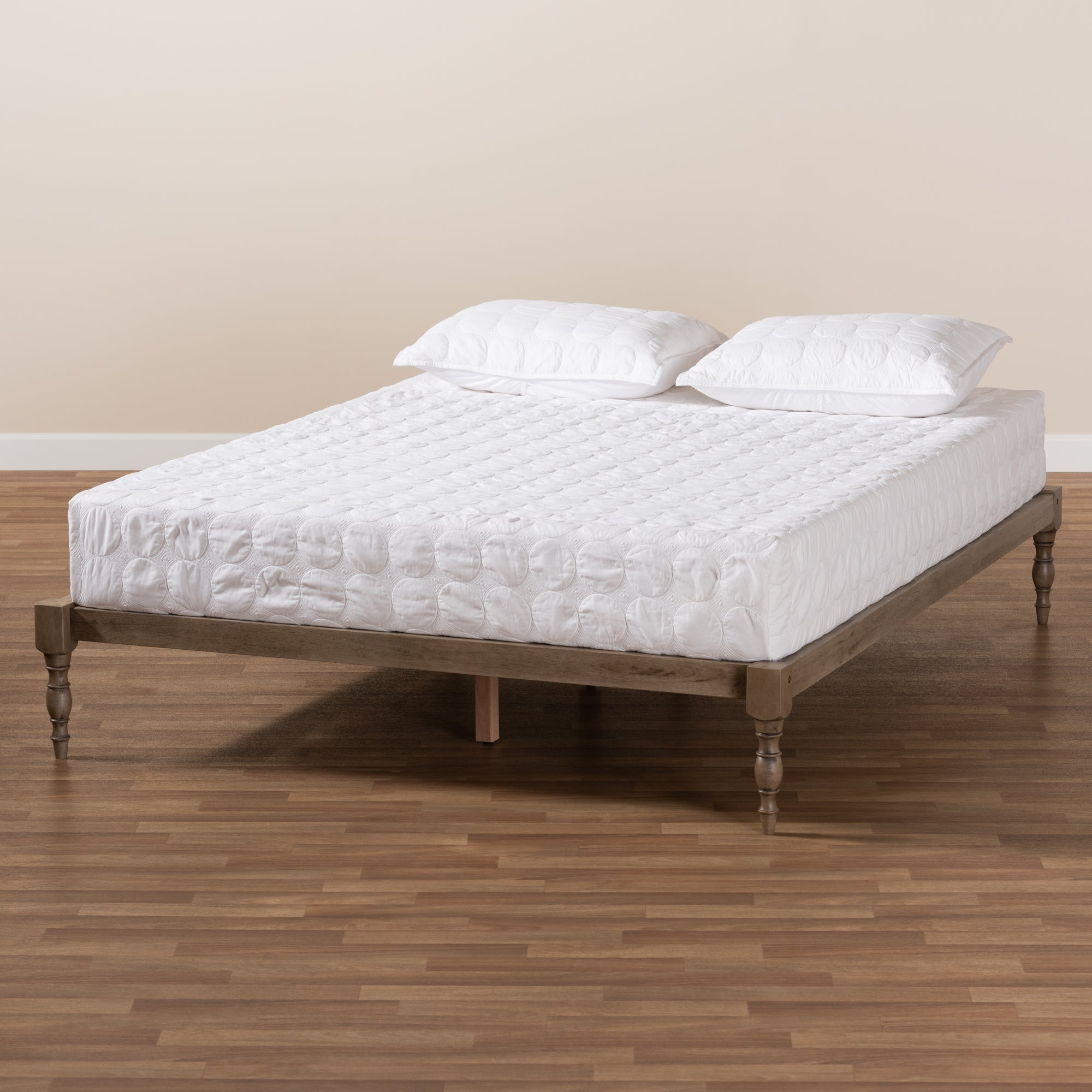 Iseline Modern Bed Frame-Bed Frame-Baxton Studio - WI-Wall2Wall Furnishings