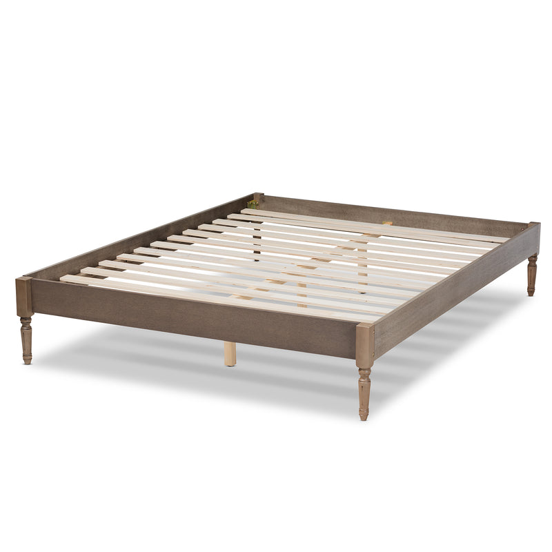Colette French Provincial Bed Frame-Bed Frame-Baxton Studio - WI-Wall2Wall Furnishings