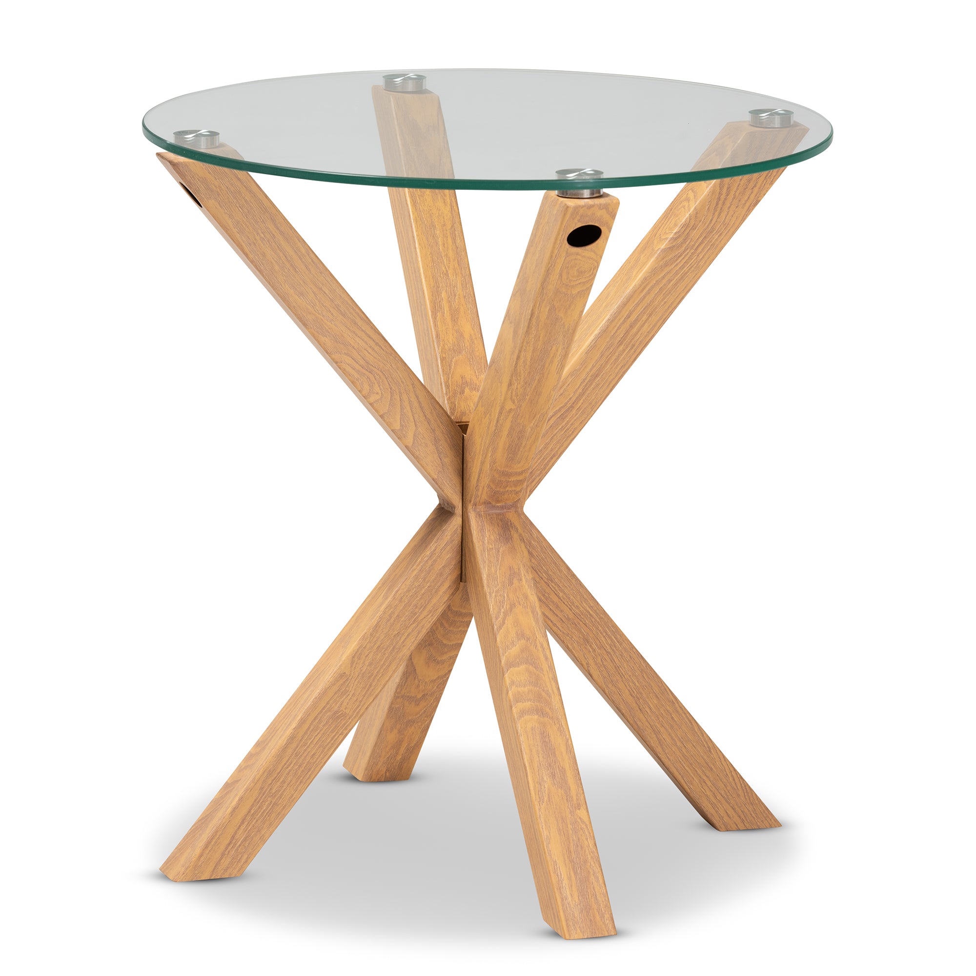Lida Modern End Table-End Table-Baxton Studio - WI-Wall2Wall Furnishings