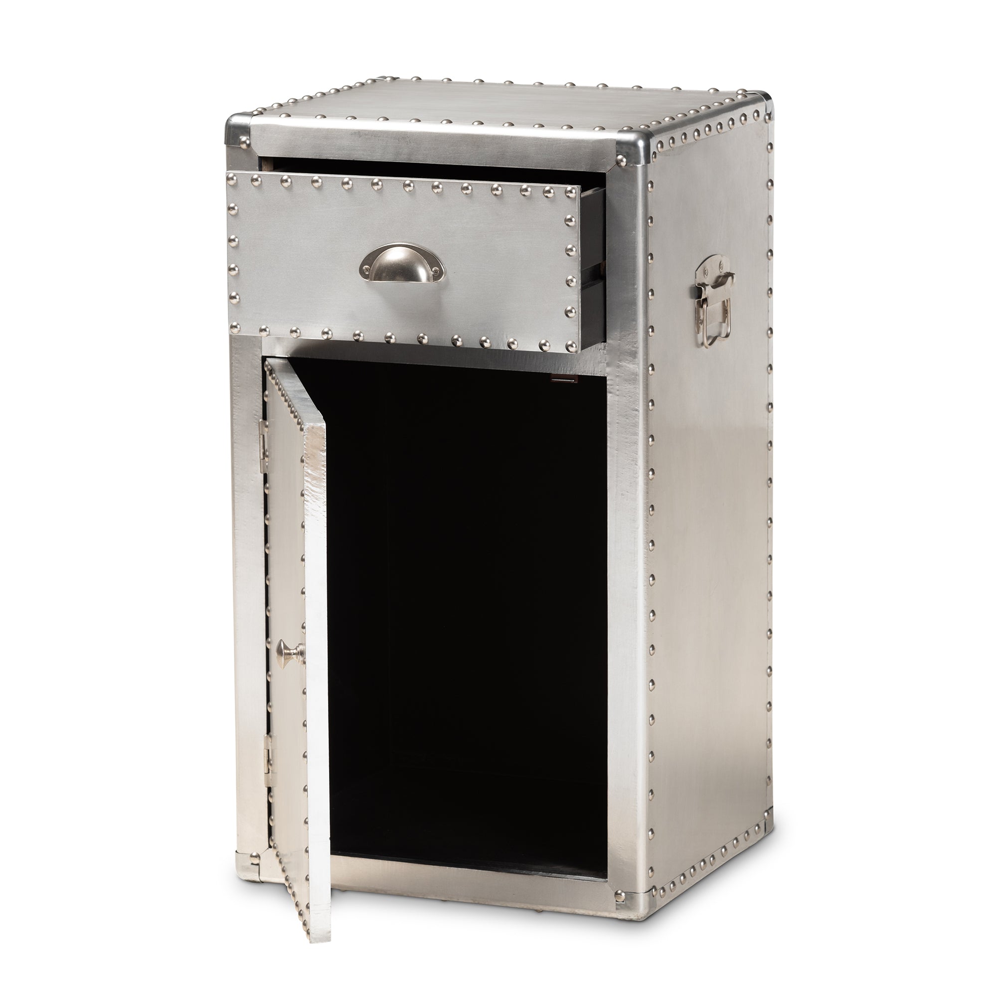 Serge French Provincial Storage Cabinet 1-Door-Storage Cabinet-Baxton Studio - WI-Wall2Wall Furnishings
