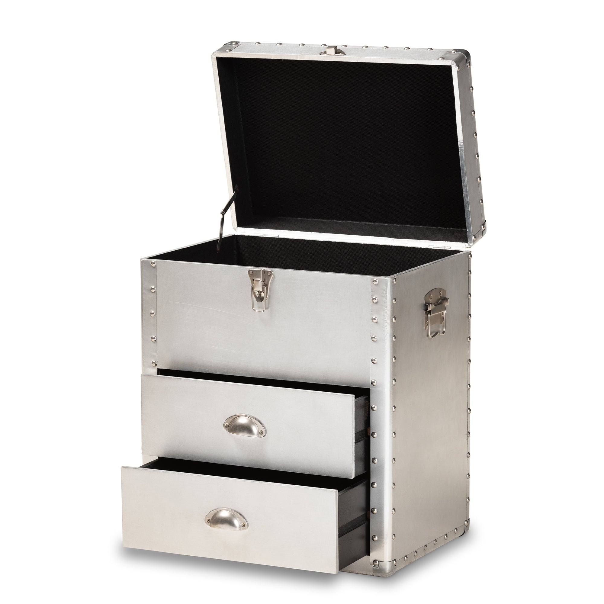 Serge French Provincial Storage Cabinet 2-Drawer-Storage Cabinet-Baxton Studio - WI-Wall2Wall Furnishings
