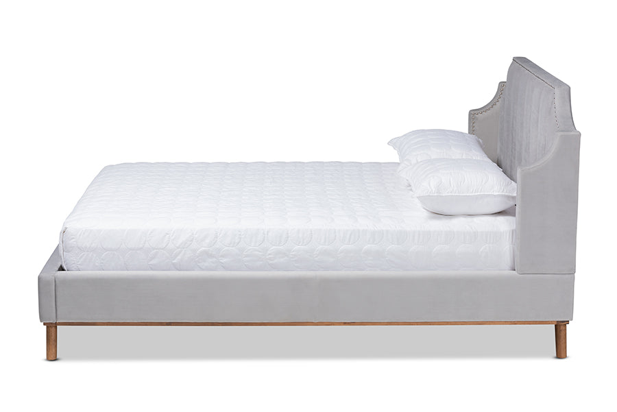 Adelie Glam Bed-Bed-Baxton Studio - WI-Wall2Wall Furnishings