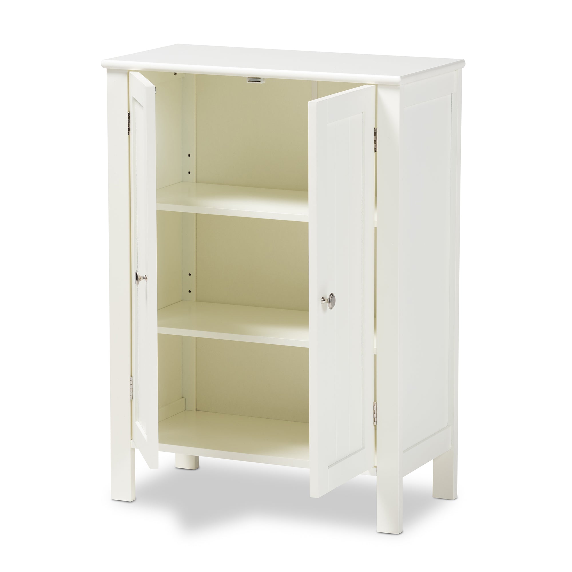 Thelma Farmhouse Storage Cabinet 2-door-Storage Cabinet-Baxton Studio - WI-Wall2Wall Furnishings