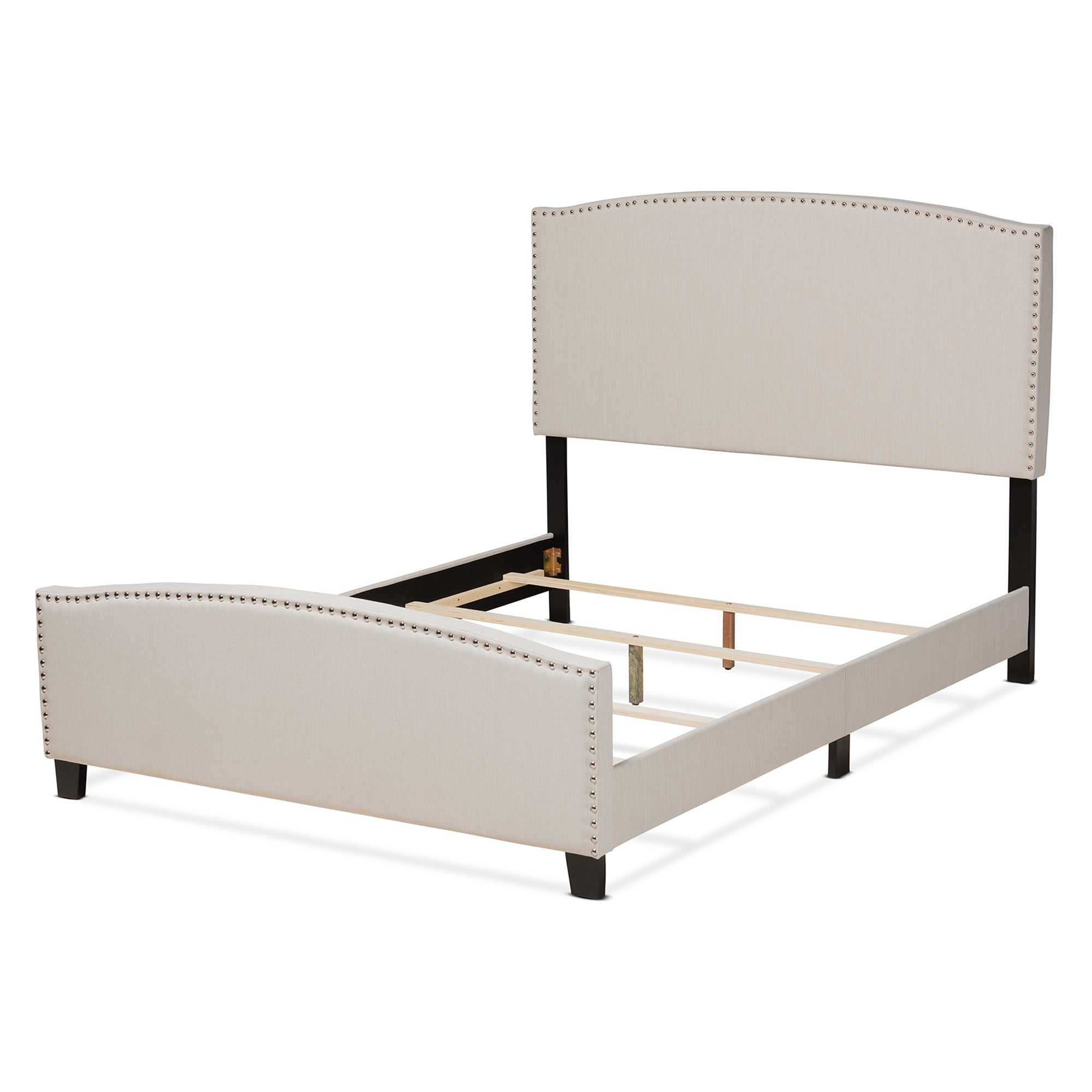 Morgan Transitional Bed-Bed-Baxton Studio - WI-Wall2Wall Furnishings
