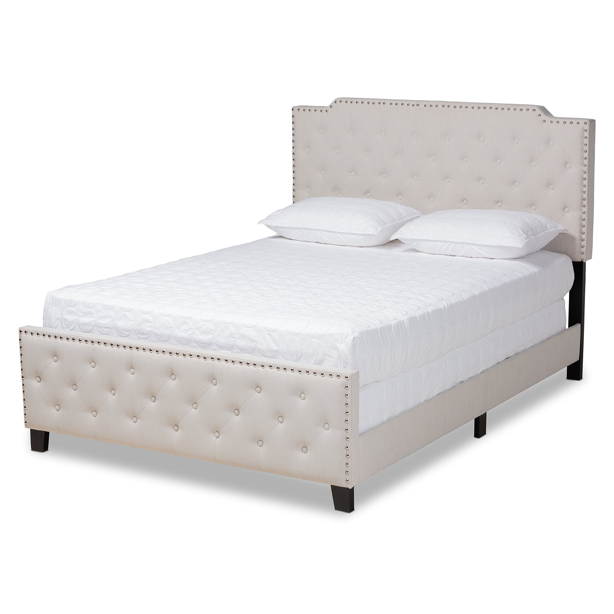 Marion Transitional Bed-Bed-Baxton Studio - WI-Wall2Wall Furnishings