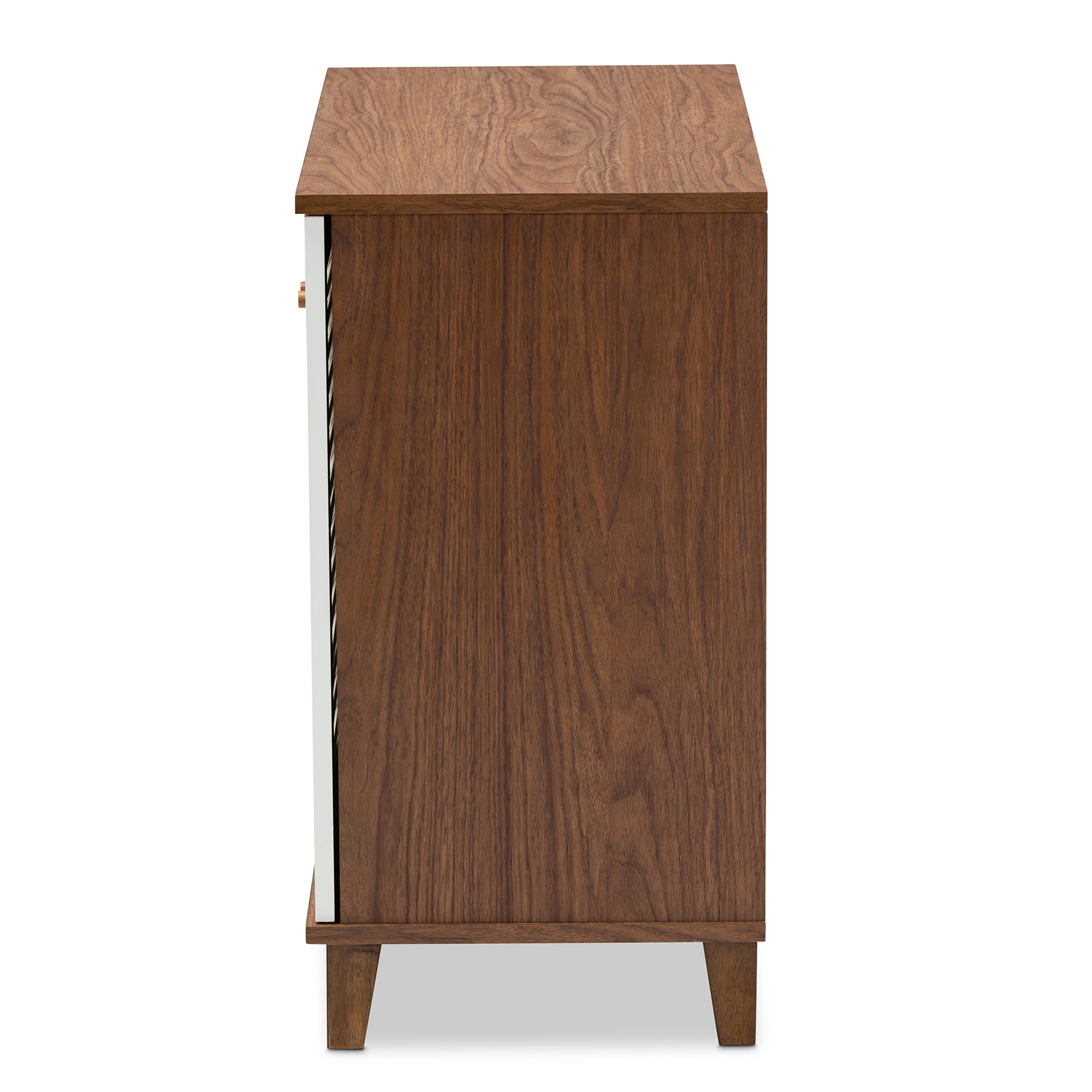 Coolidge Modern Shoe Cabinet 4-Shelf-Shoe Cabinet-Baxton Studio - WI-Wall2Wall Furnishings