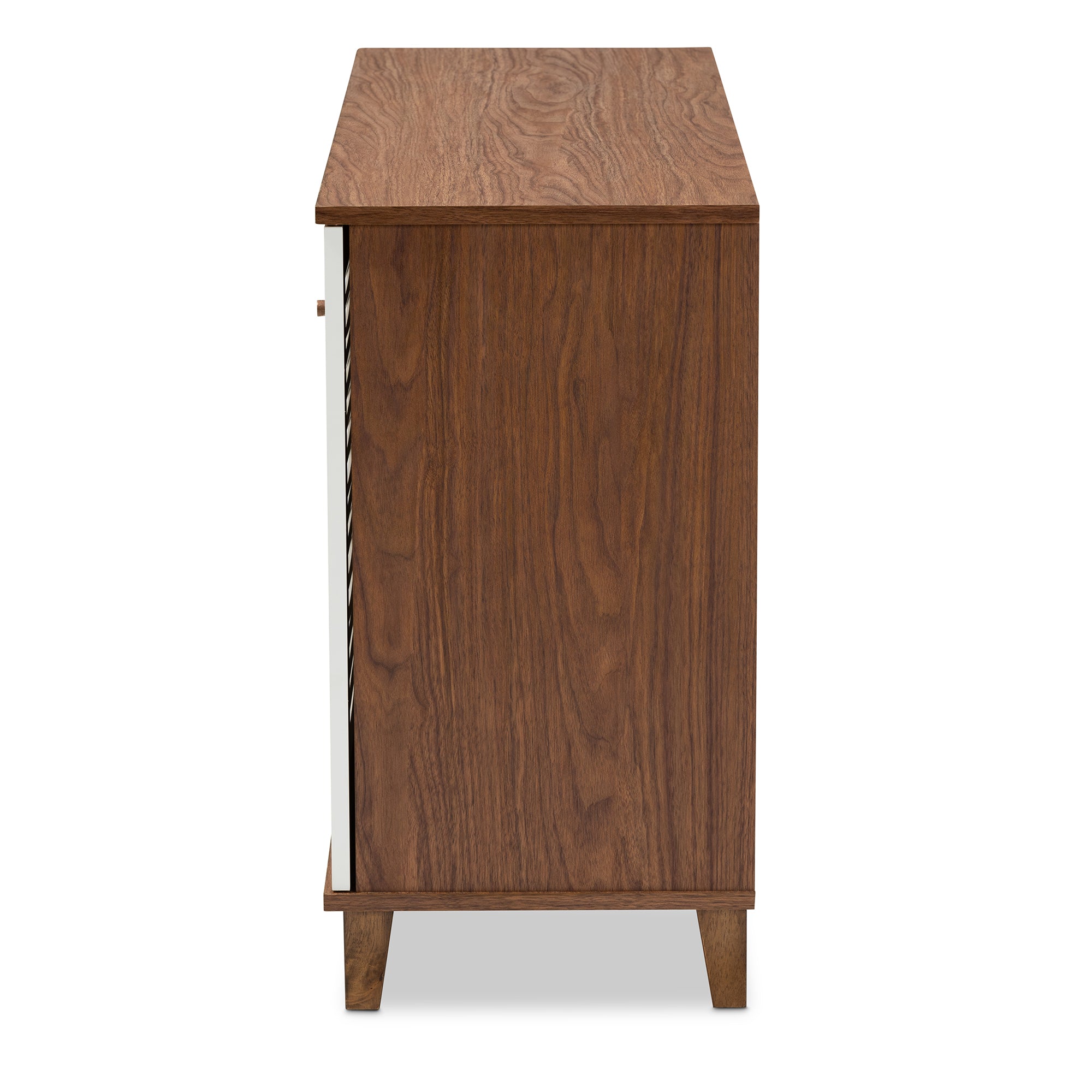 Coolidge Modern Shoe Cabinet 8-Shelf-Shoe Cabinet-Baxton Studio - WI-Wall2Wall Furnishings