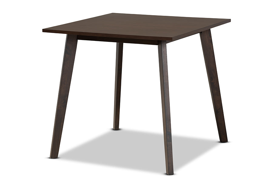 Britte Mid-Century Dining Table-Dining Table-Baxton Studio - WI-Wall2Wall Furnishings