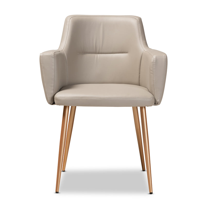 Martine Glamour Dining Chair-Dining Chair-Baxton Studio - WI-Wall2Wall Furnishings